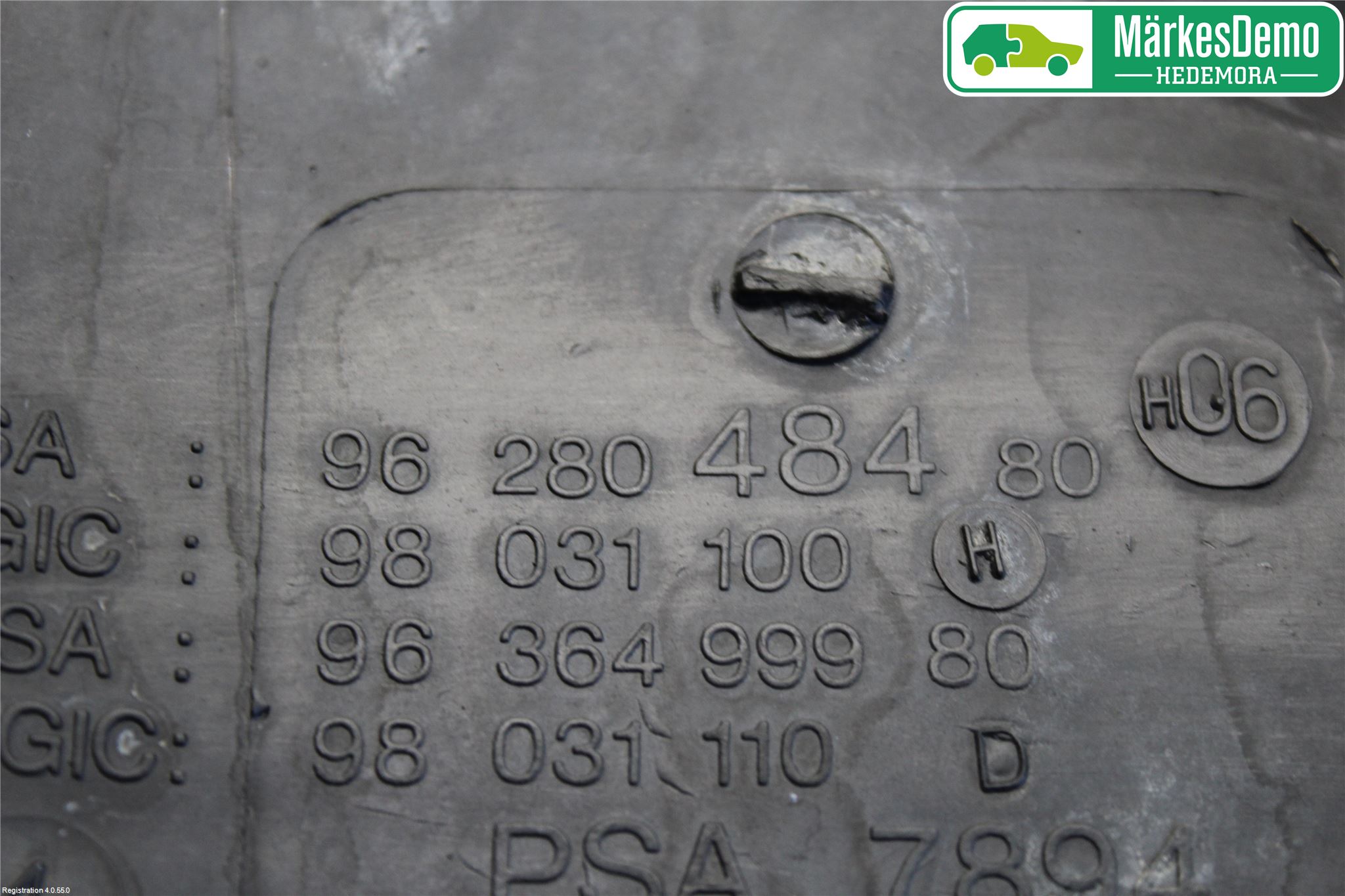 Citroen C8 Luftfilter Boks