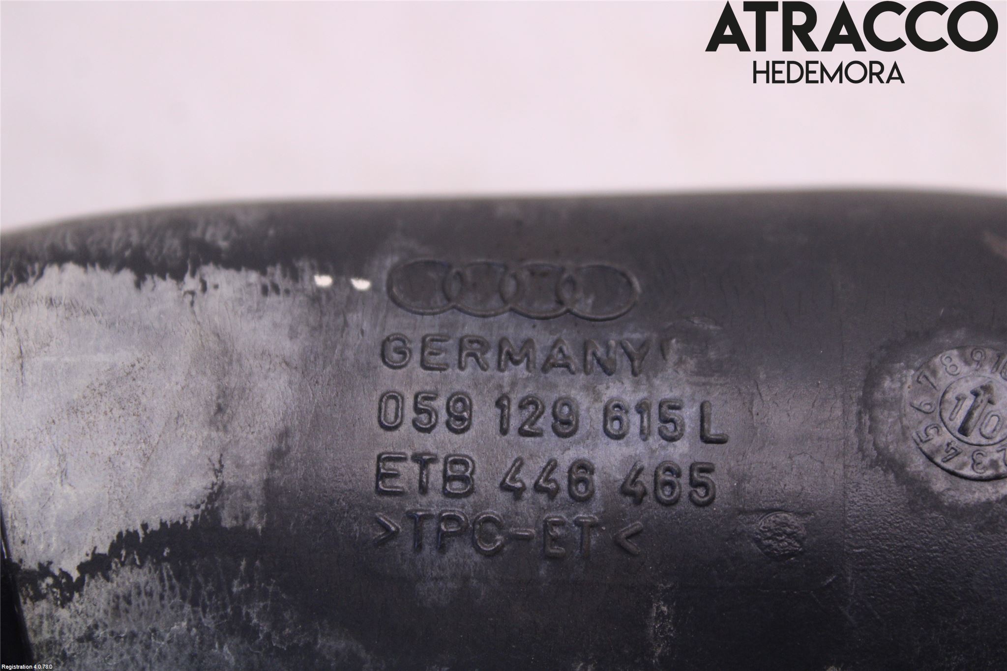 Audi A7/S7 4G 11-17 Inns Gummibelg - Slange