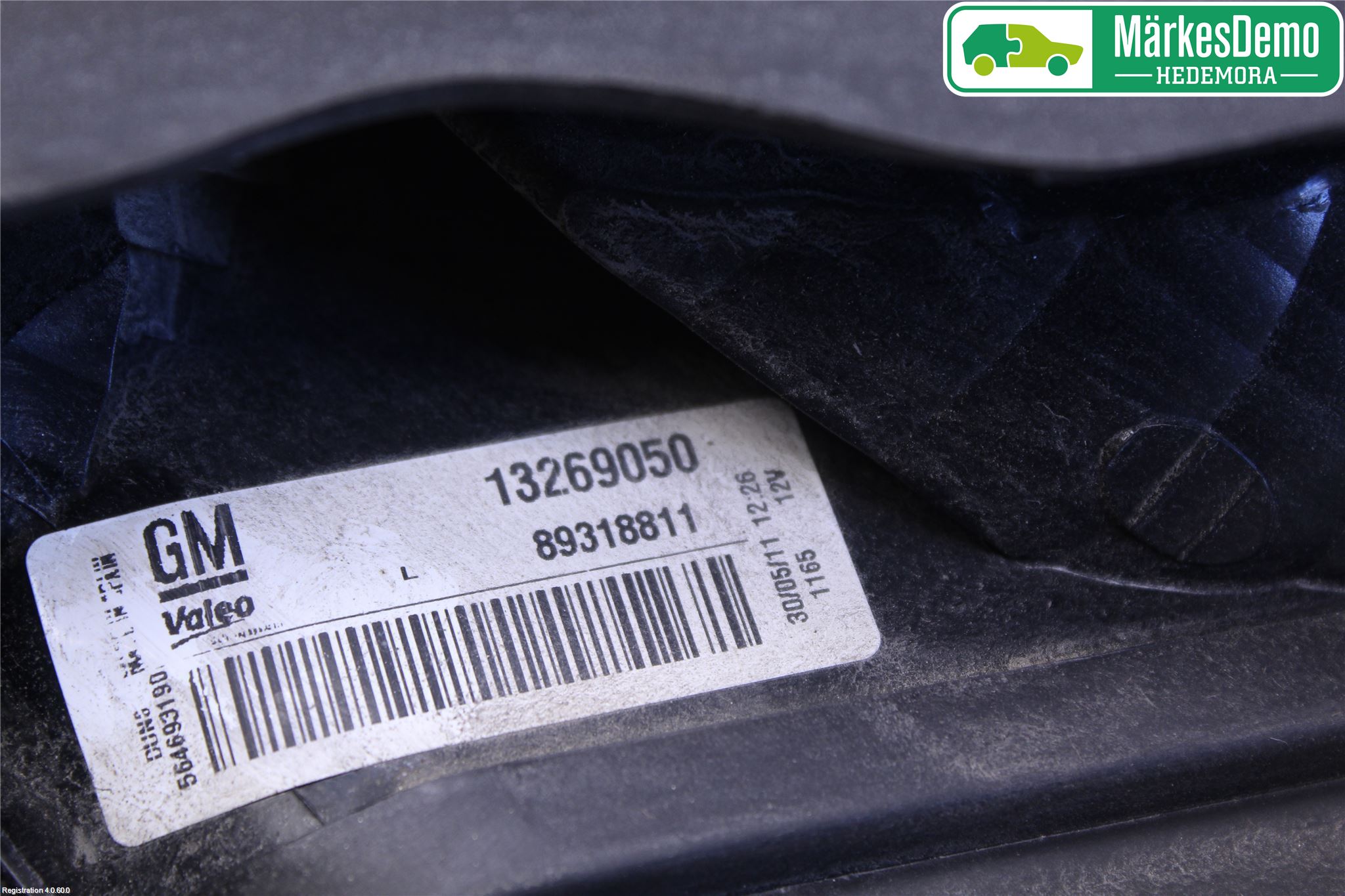 Opel CORSA D 07-14 Baklykt Venstre