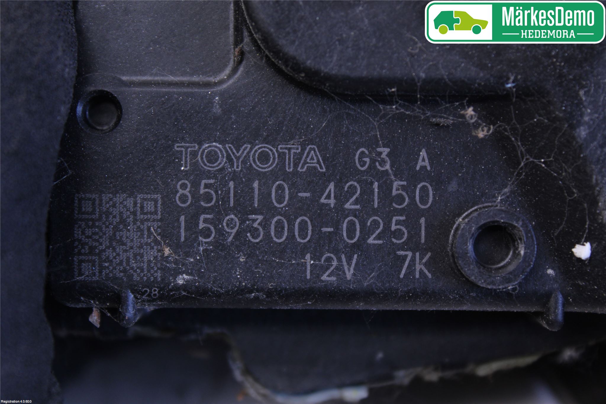 Toyota RAV 4 06-12 Viskermotor Frontrute