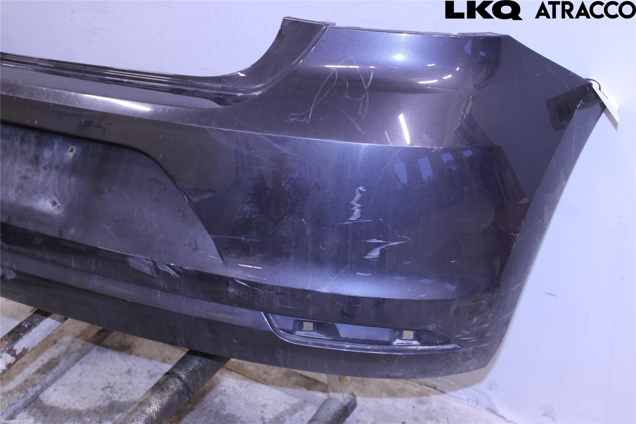 Volkswagen VW POLO 10-17 Støtfanger Bak Overtrekk