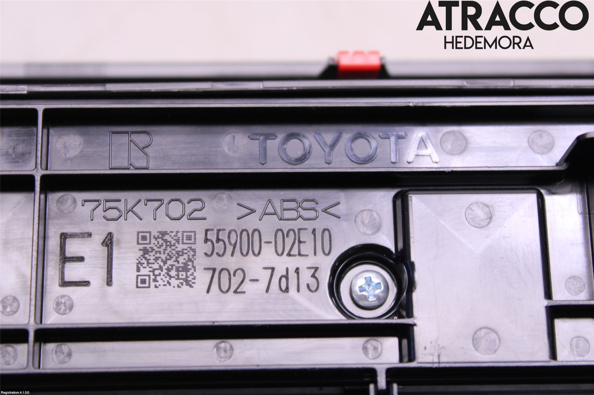 Toyota COROLLA 19- Varme Ac Betjening-Display
