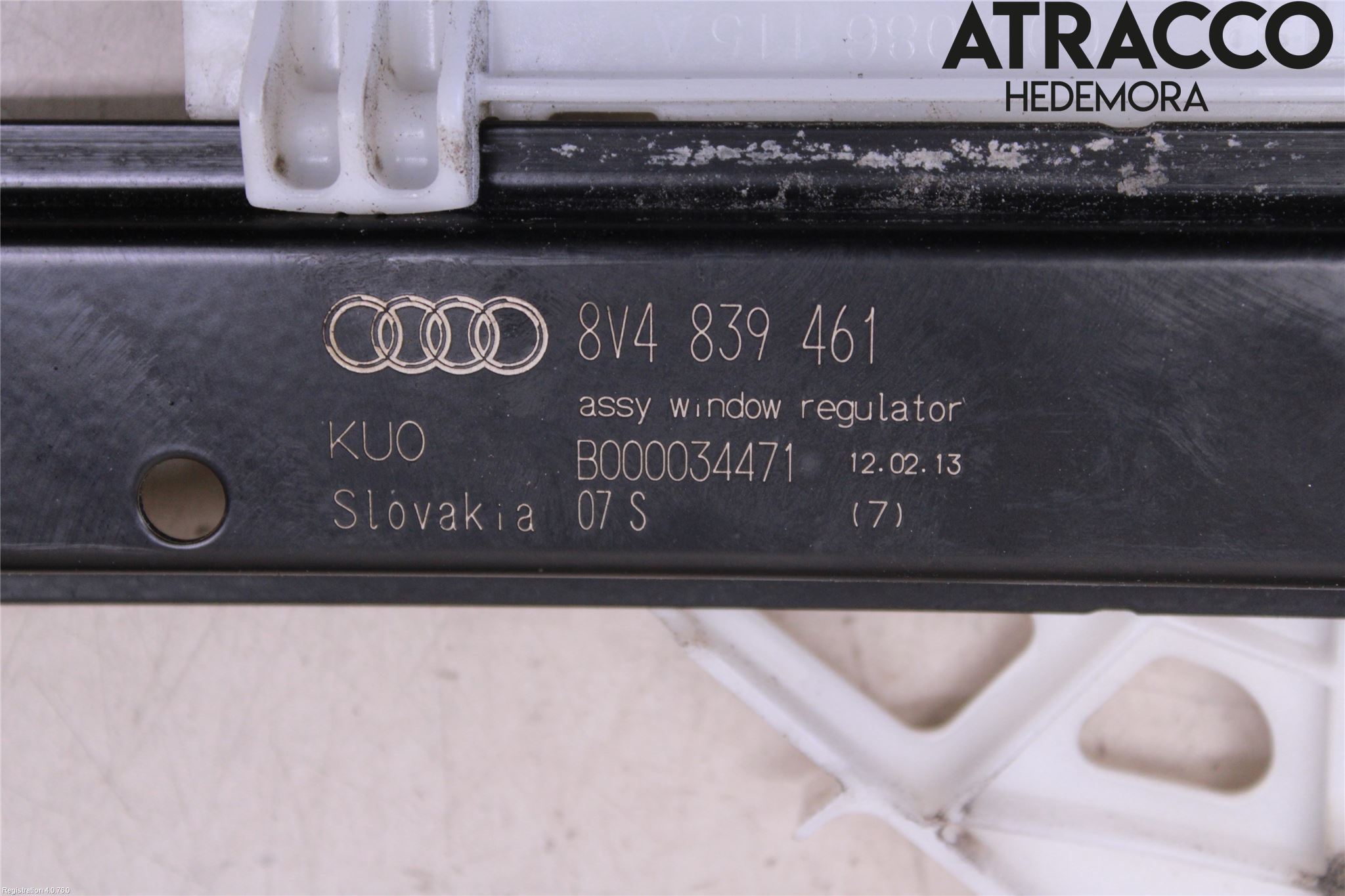 Audi A3/S3 8V 13-20 Vindusheis El Komp