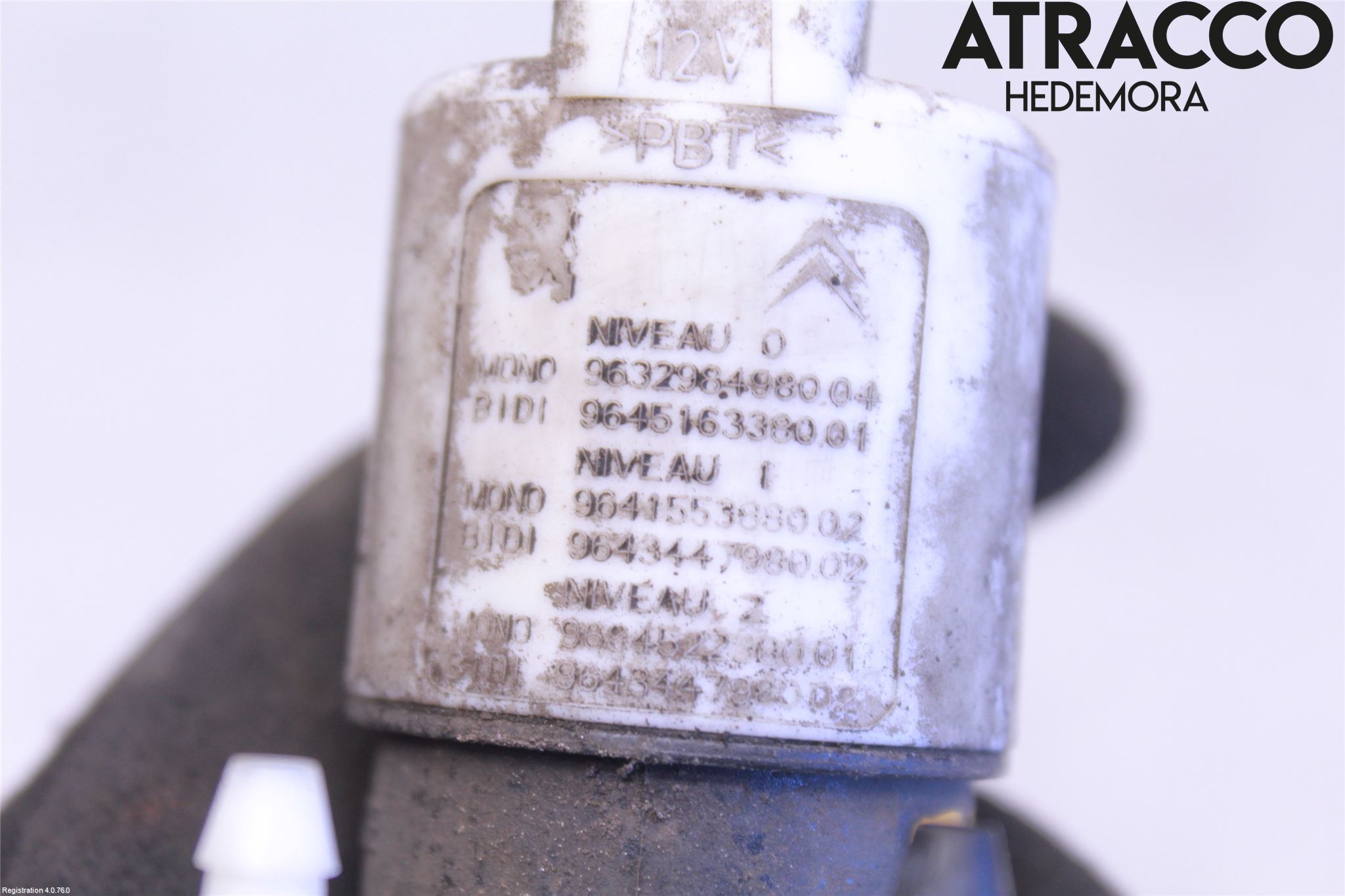 Citroen C4 II 11-18 Spylerpumpe Frontrute