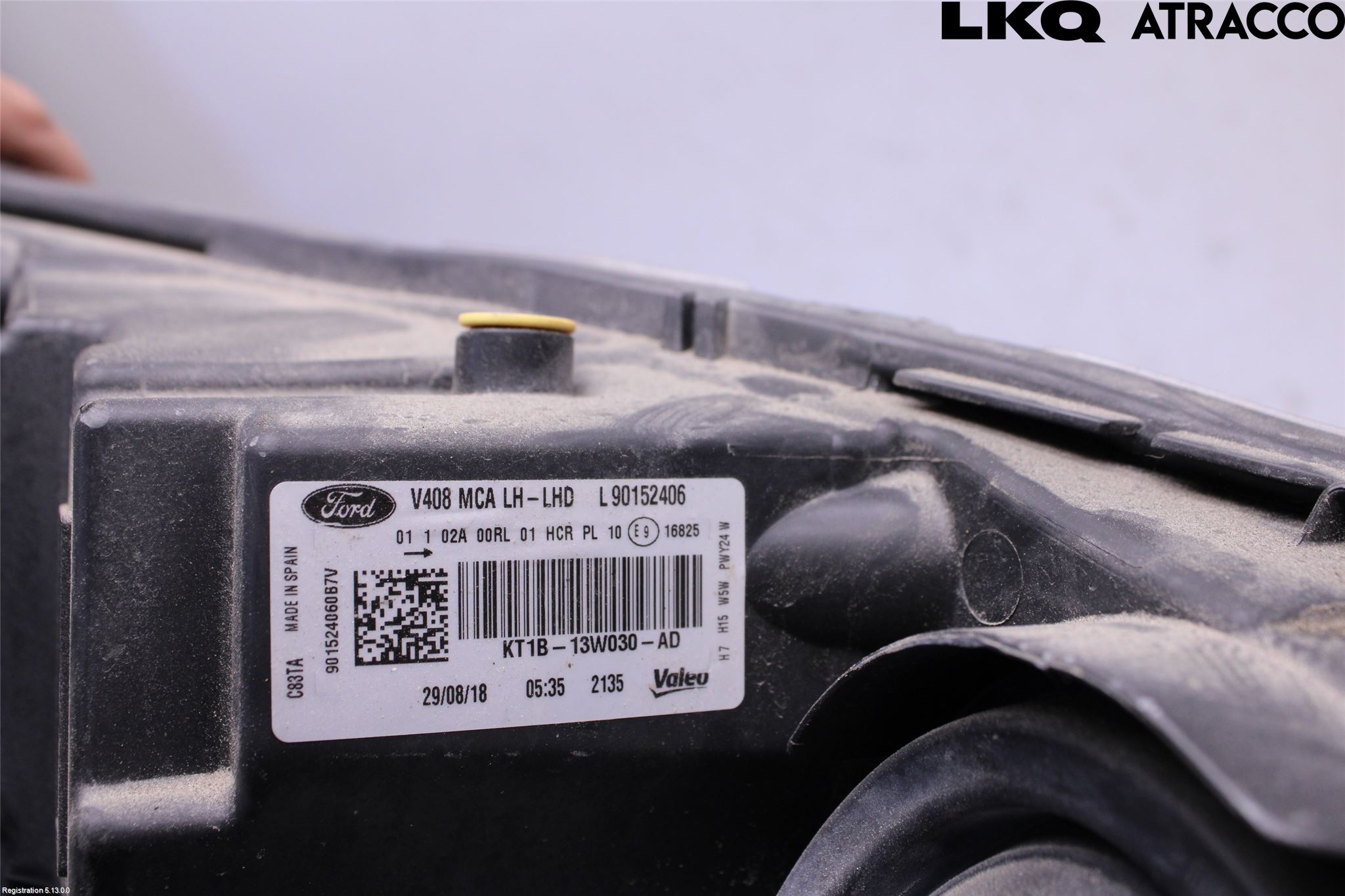 Ford TRANSIT/TOURNEO CONNECT 13-22 Frontlykt Venstre