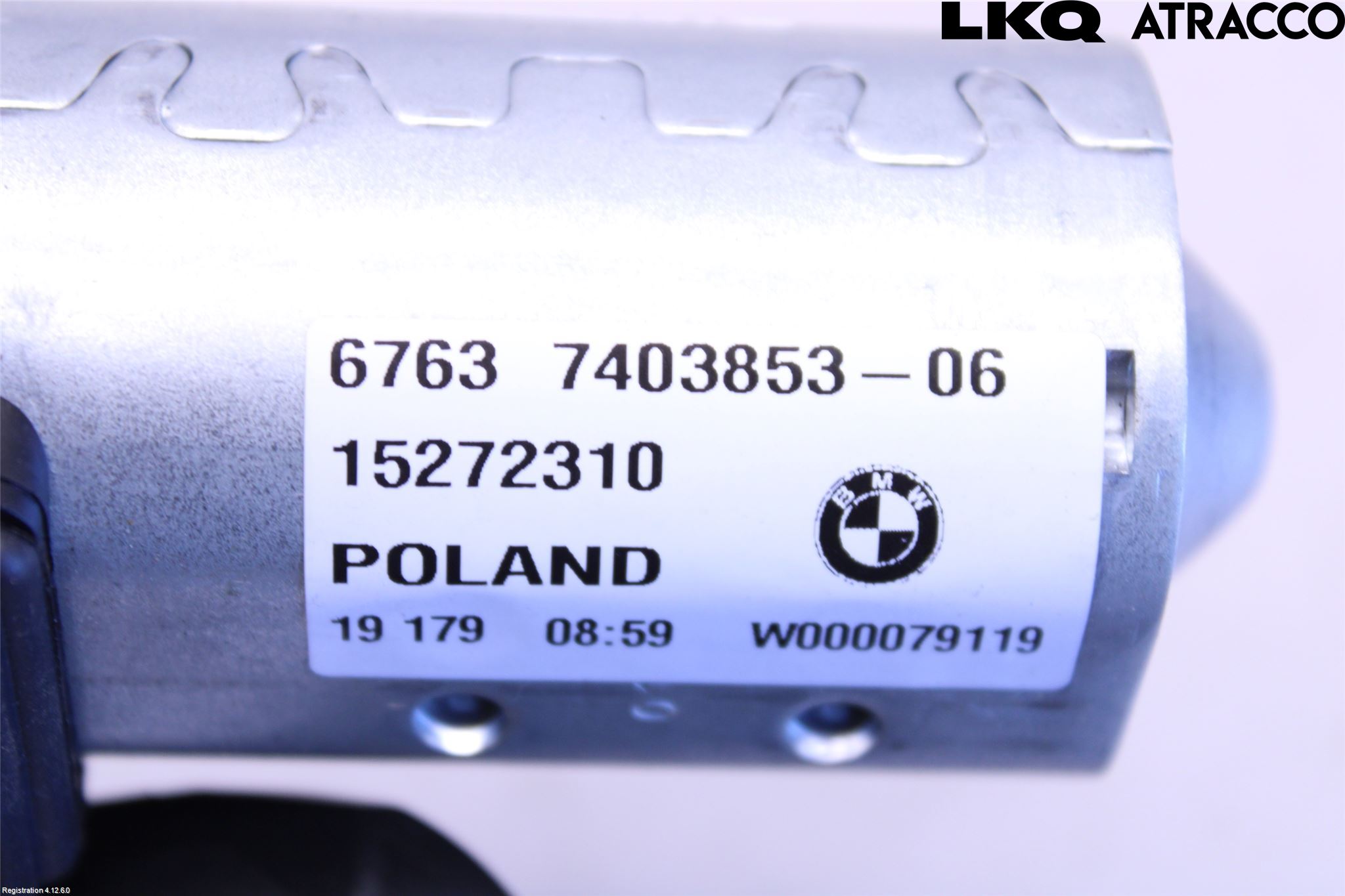 BMW 5 G30/G31/F90 17-23 Viskermotor Bakluke