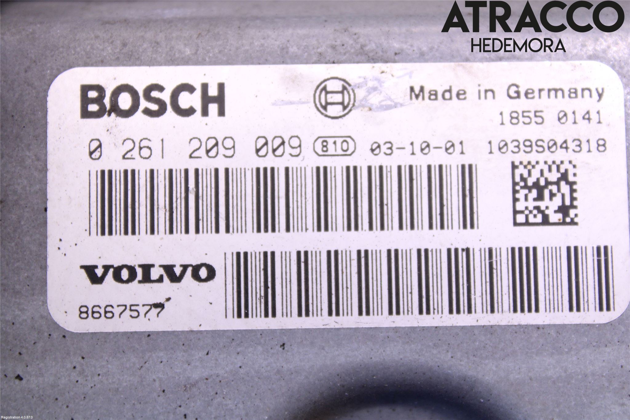 Volvo S40 04-07 Styreenhet Innsprøytning