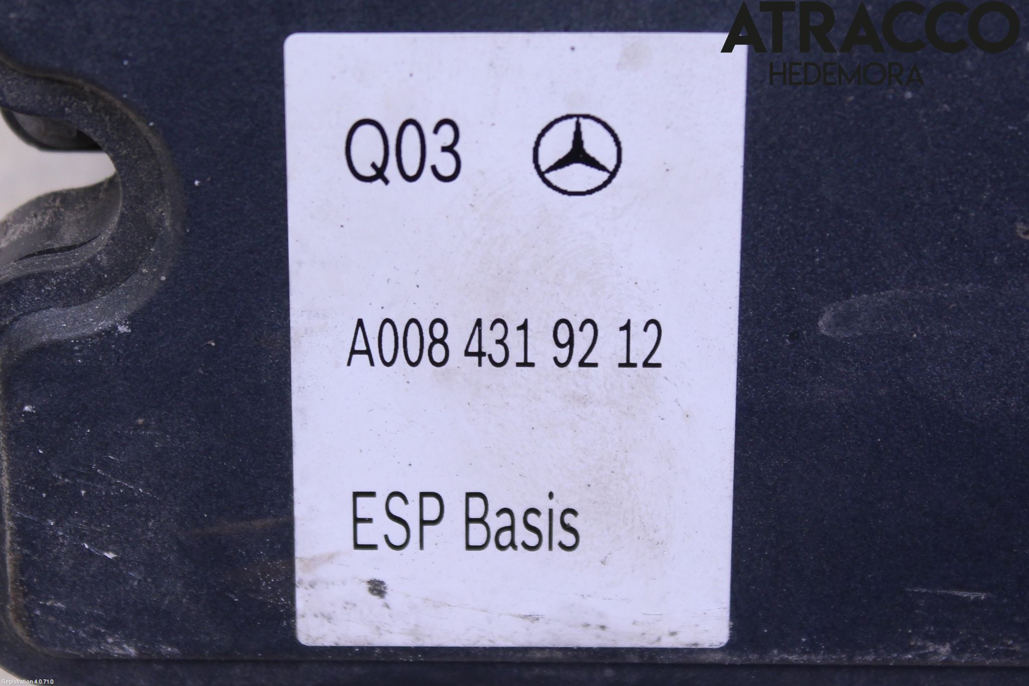 Mercedes-Benz MB B-KLASS (W246/W242) 12-19 Abs Hydraulikkaggregat