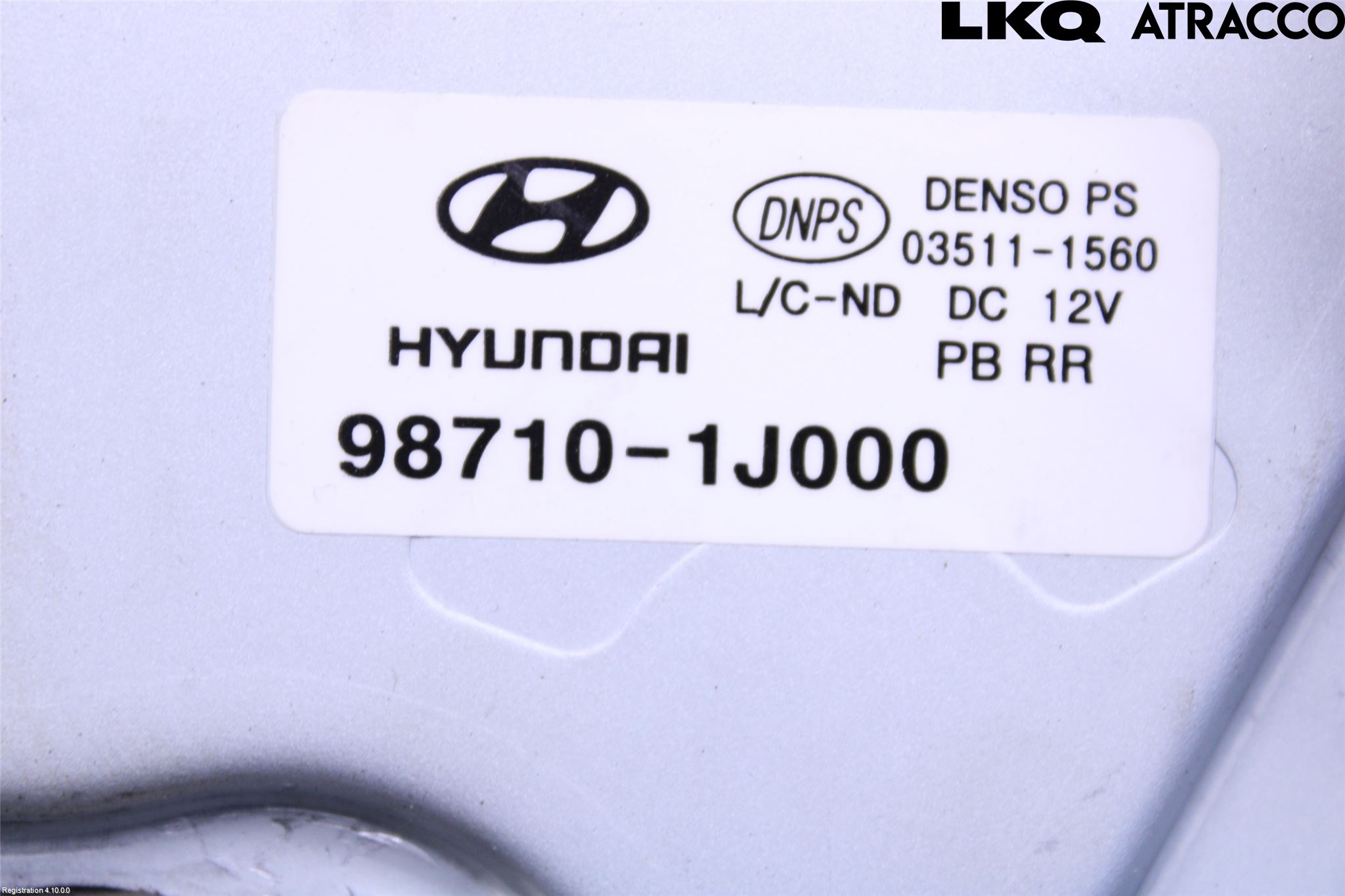 Hyundai i20 PB 09-14 Viskermotor Bakluke