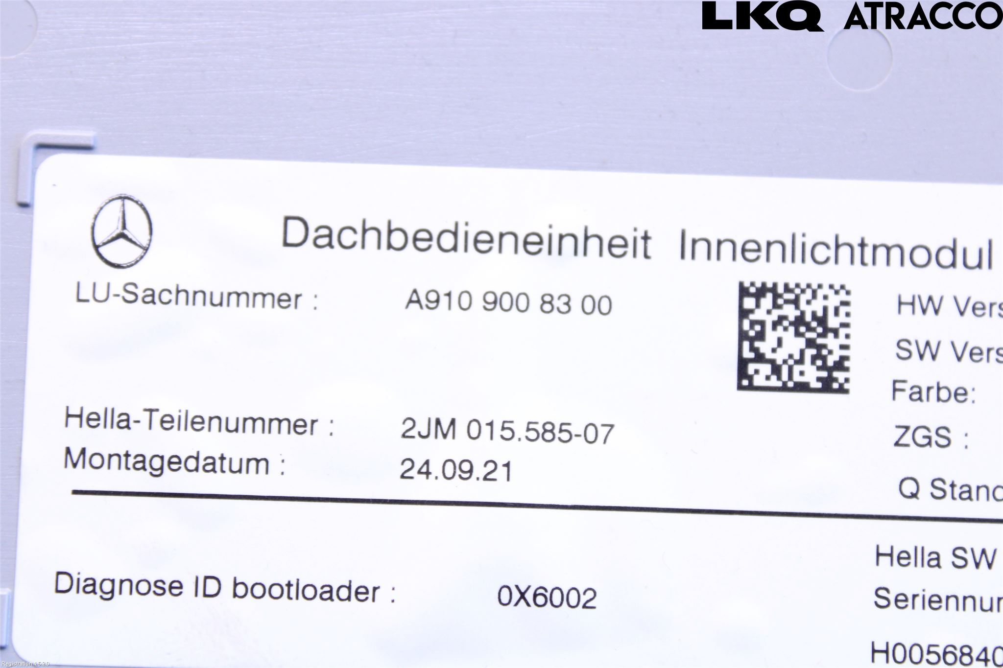 Mercedes-Benz MB SPRINTER (W907/W910) 19- Innr Taklys
