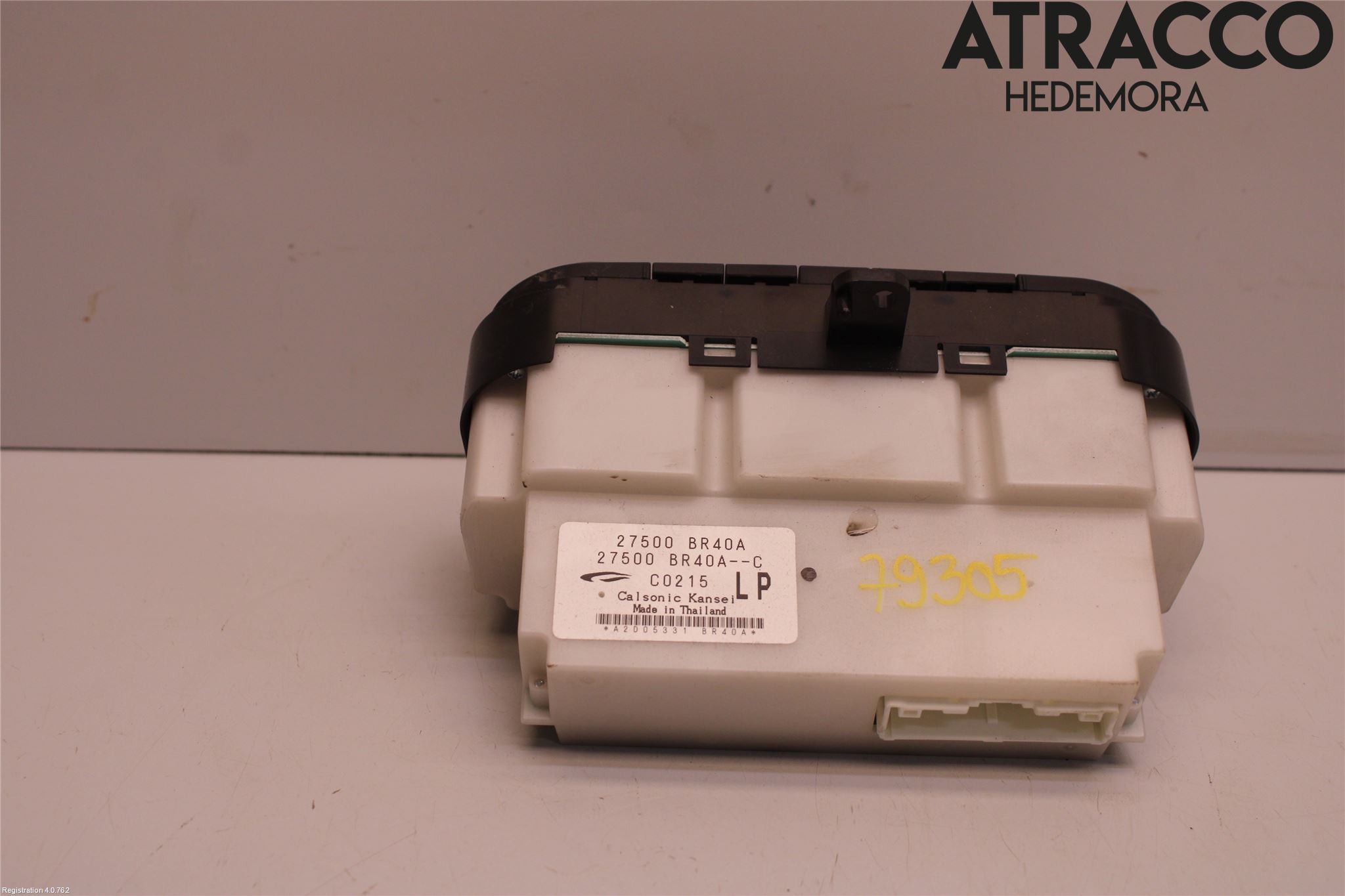Nissan QASHQAI 10-14 Varme Ac Betjening-Display