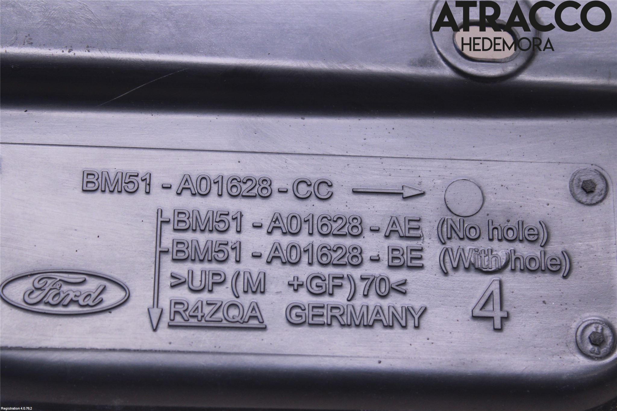 Ford FOCUS 15-18 Visker Deksel-Grill-Under Frr