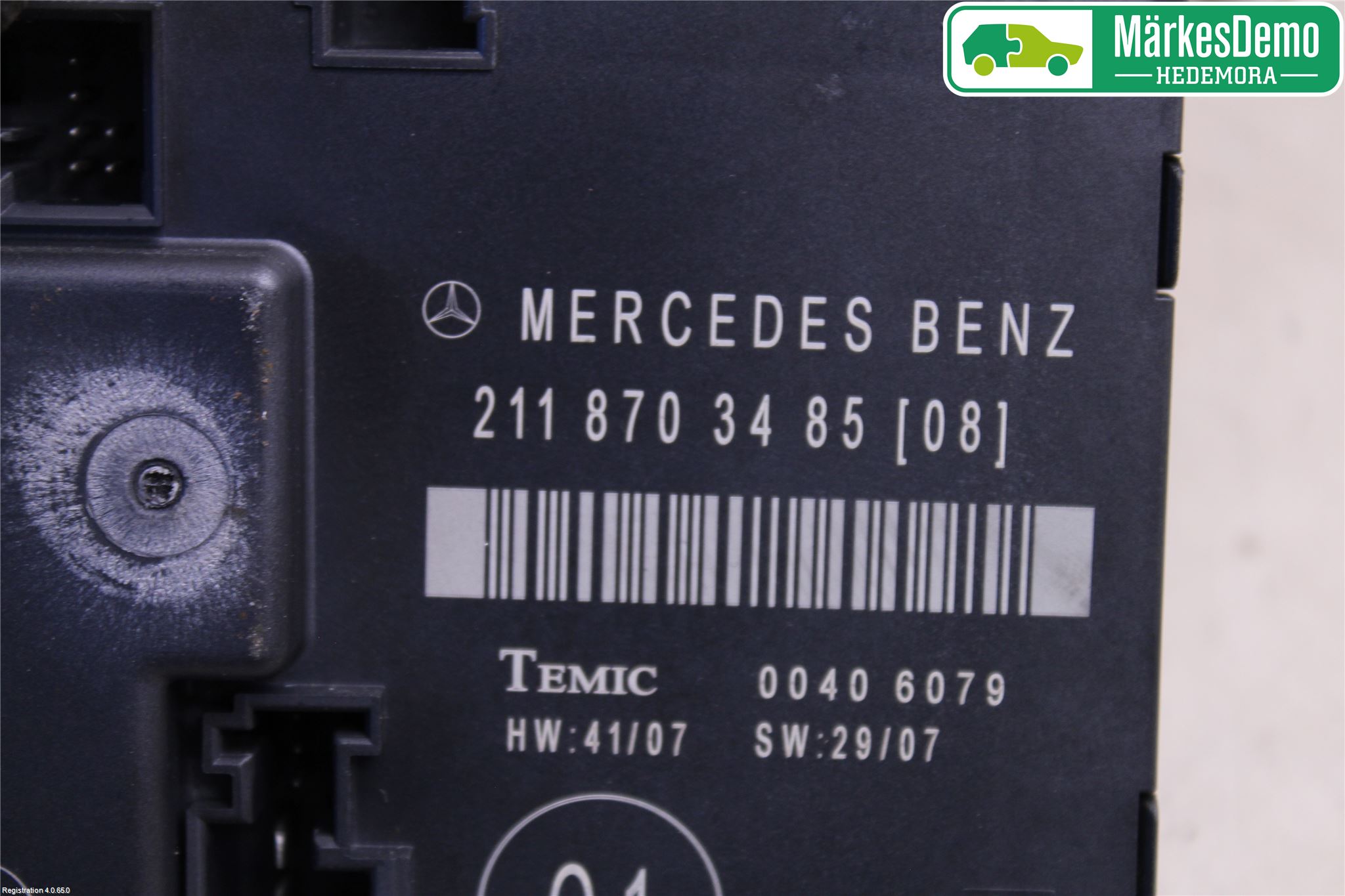 Mercedes-Benz MB E-KLASS (W211) 02-09 Styreenhet Dør