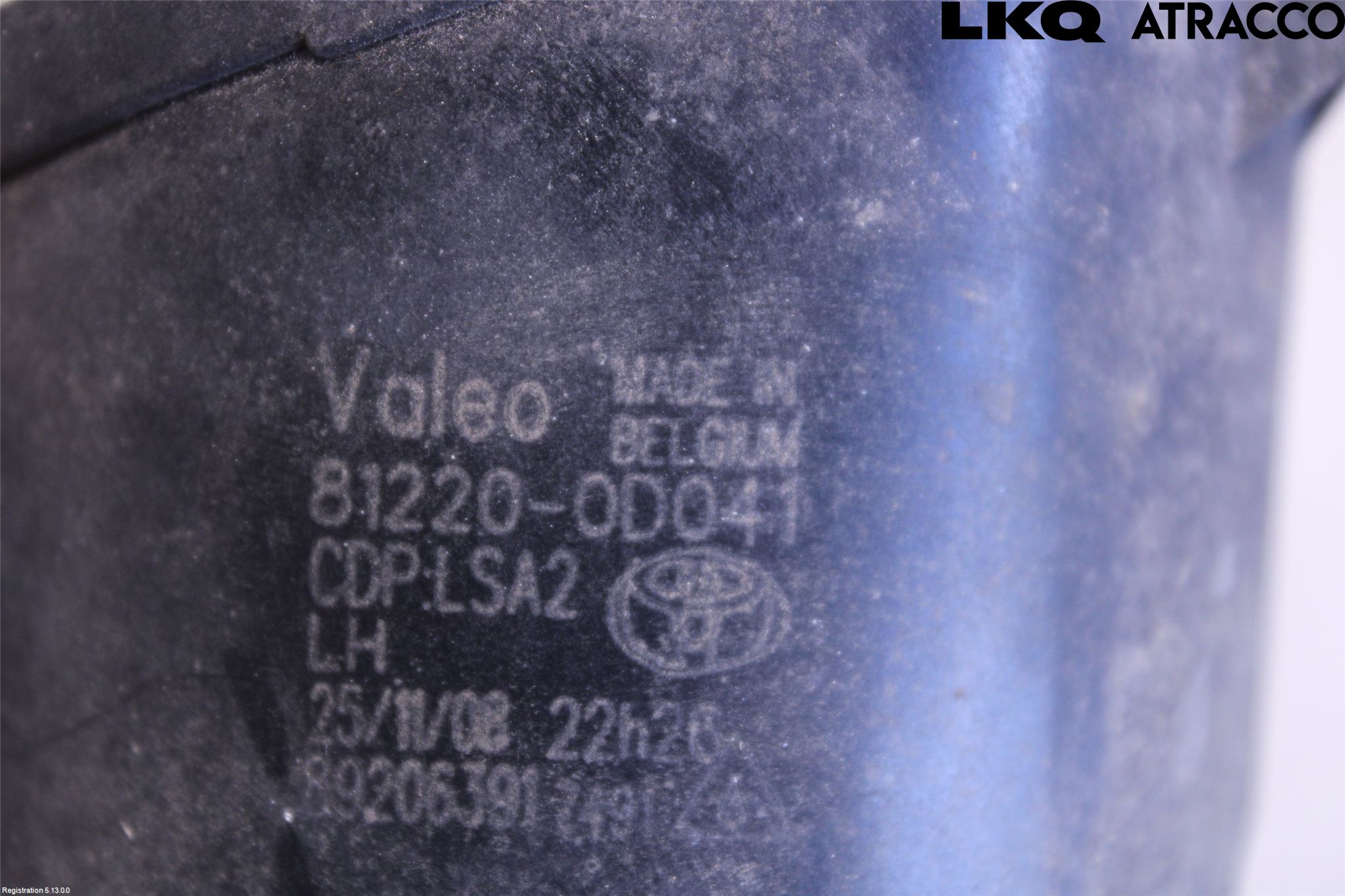 Toyota AVENSIS 09-15 Frontlykt-Kurve-Tåkelys