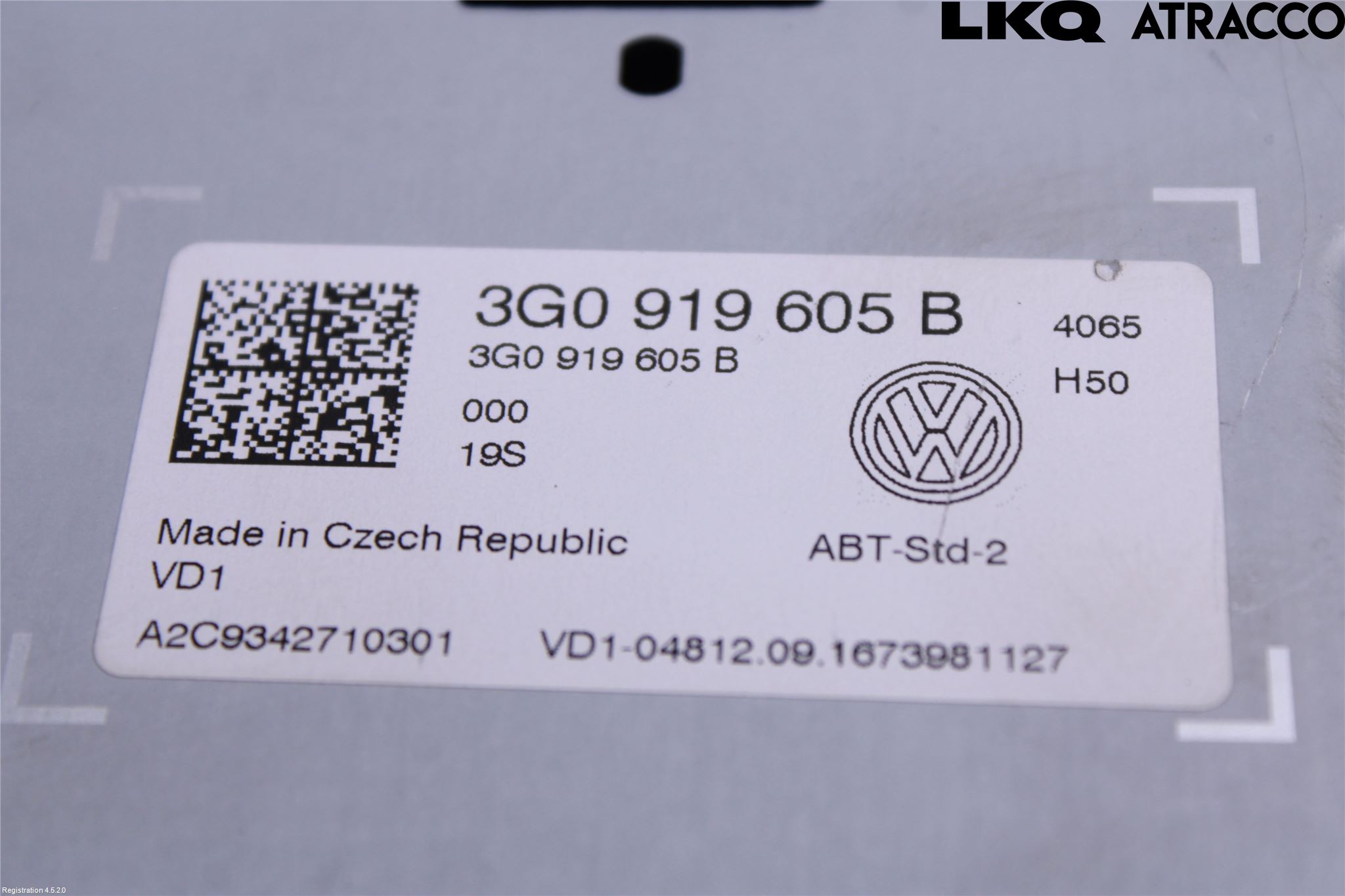 Volkswagen VW PASSAT 15-19 Stereo Radio Med Cd