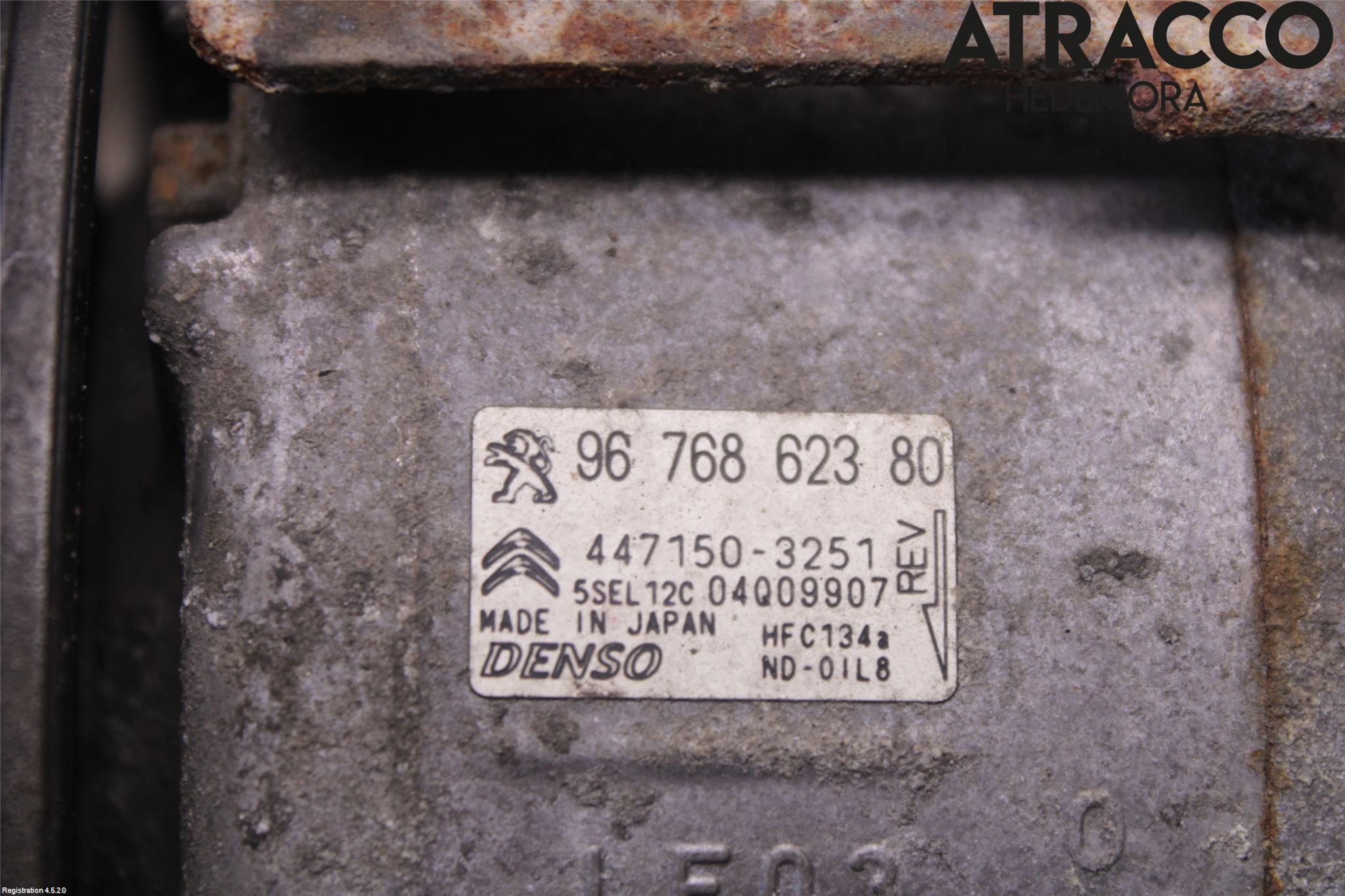 Citroen C4 II 11-18 Varme Ac Kompressor