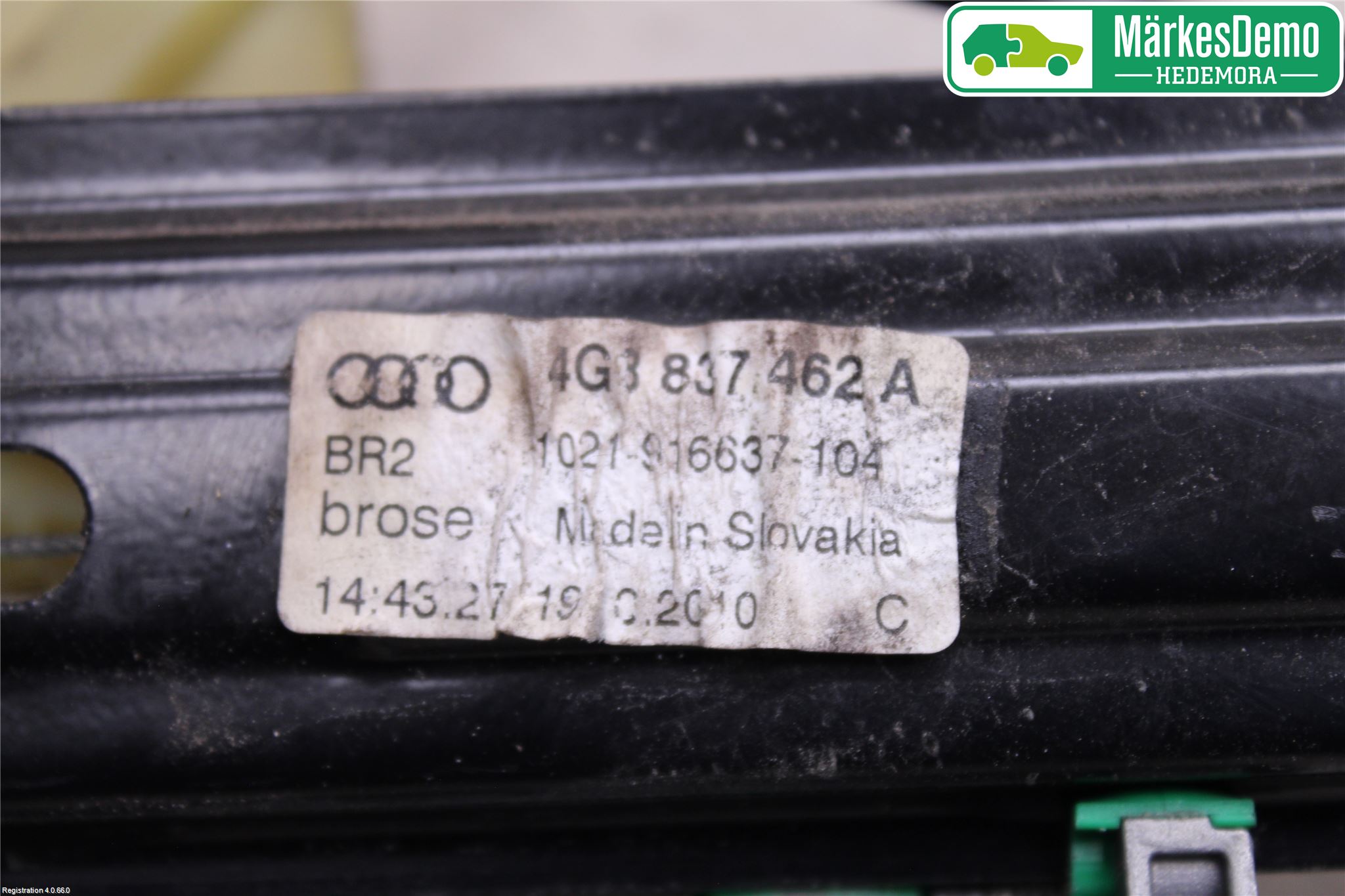 Audi A7/S7 4G 11-17 Vindusheis El Komp