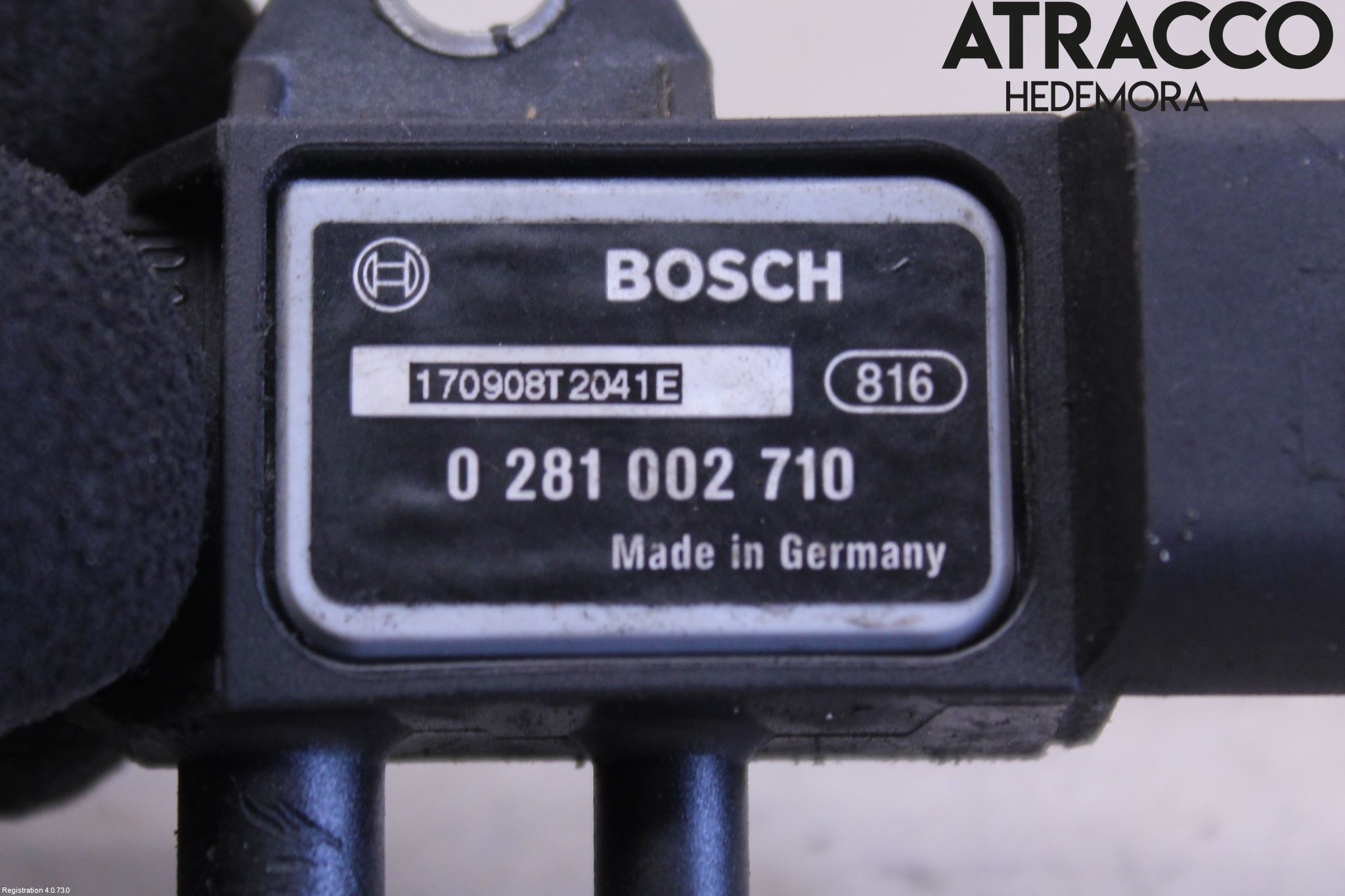 Audi A8/S8 4E  02-09 Sensor Temp-Trykk Avgass