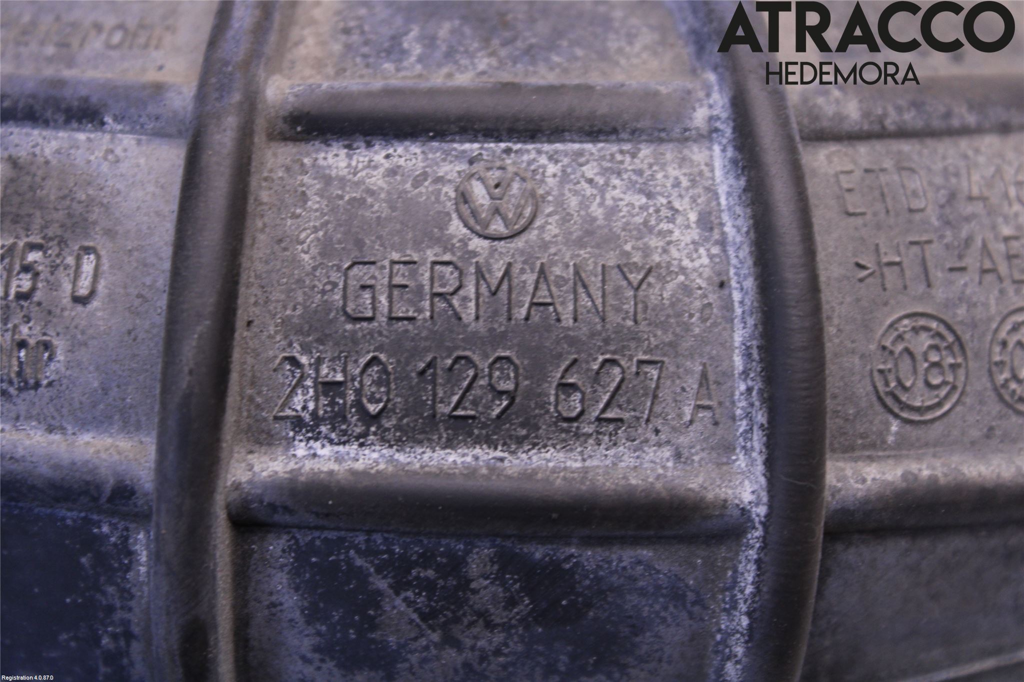 Volkswagen VW AMAROK 2H 10-22 Inns Gummibelg - Slange