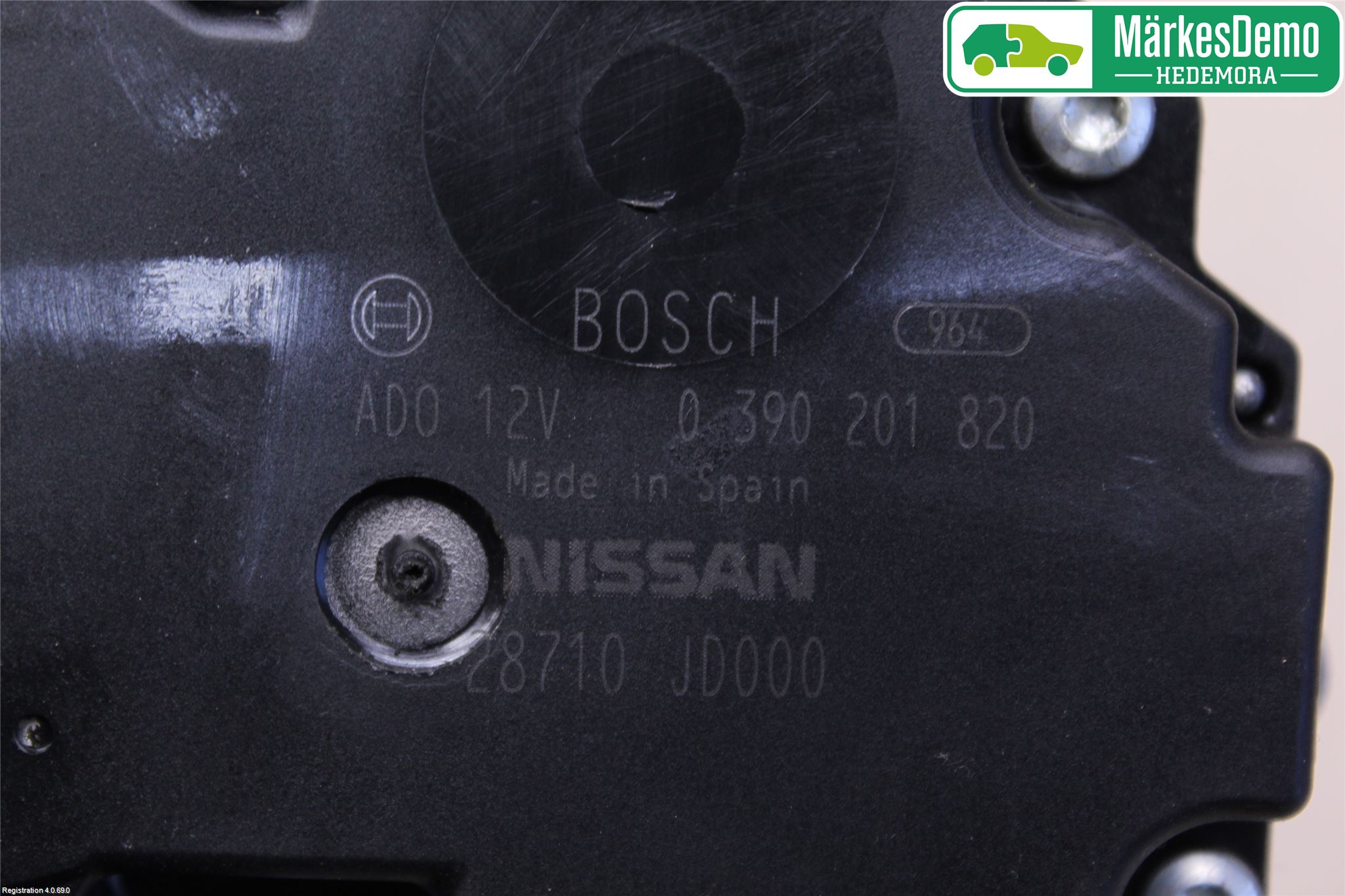 Nissan QASHQAI   07-10 Viskermotor Bakluke