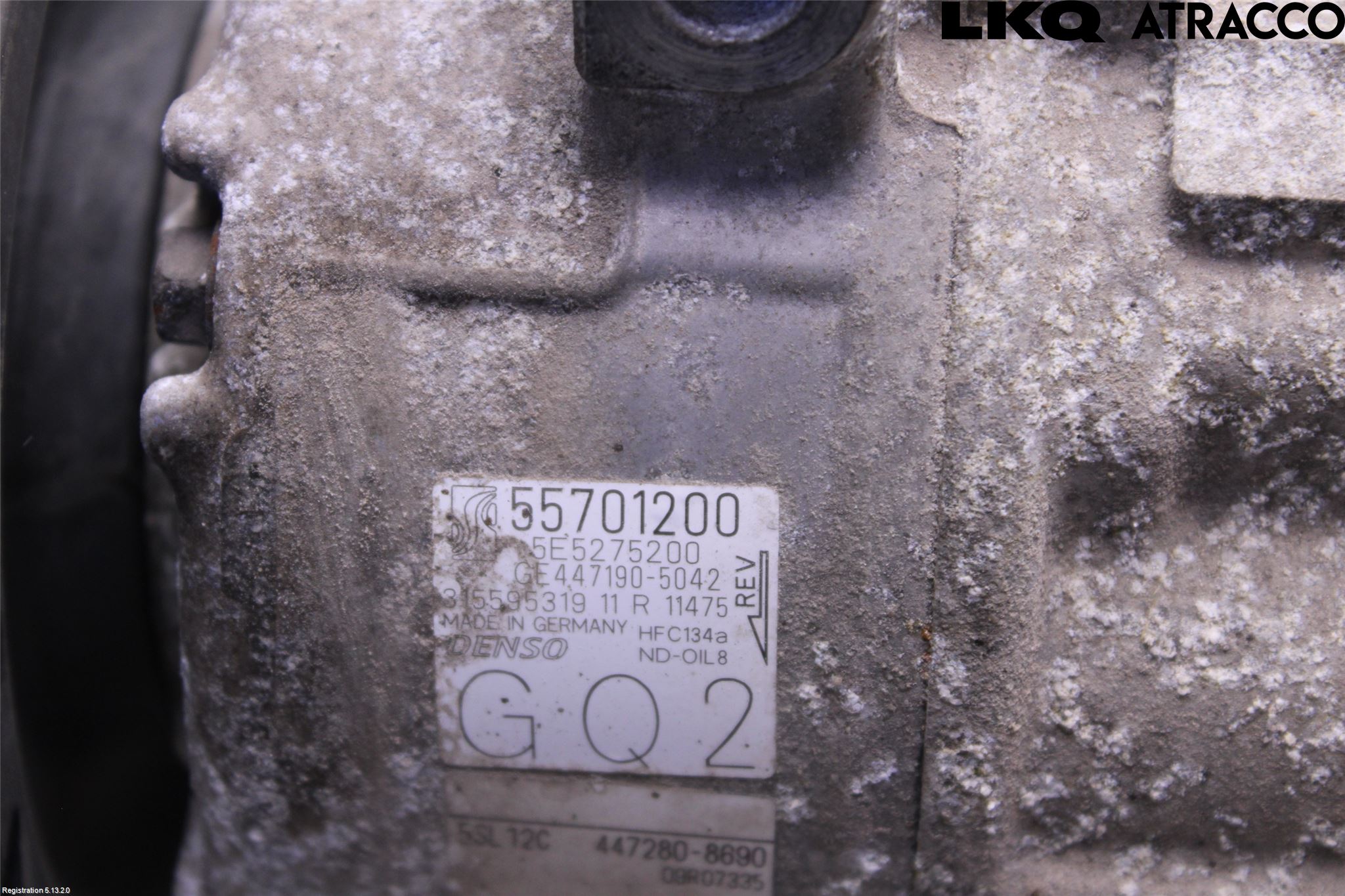 Opel CORSA E 15-19 Varme Ac Kompressor
