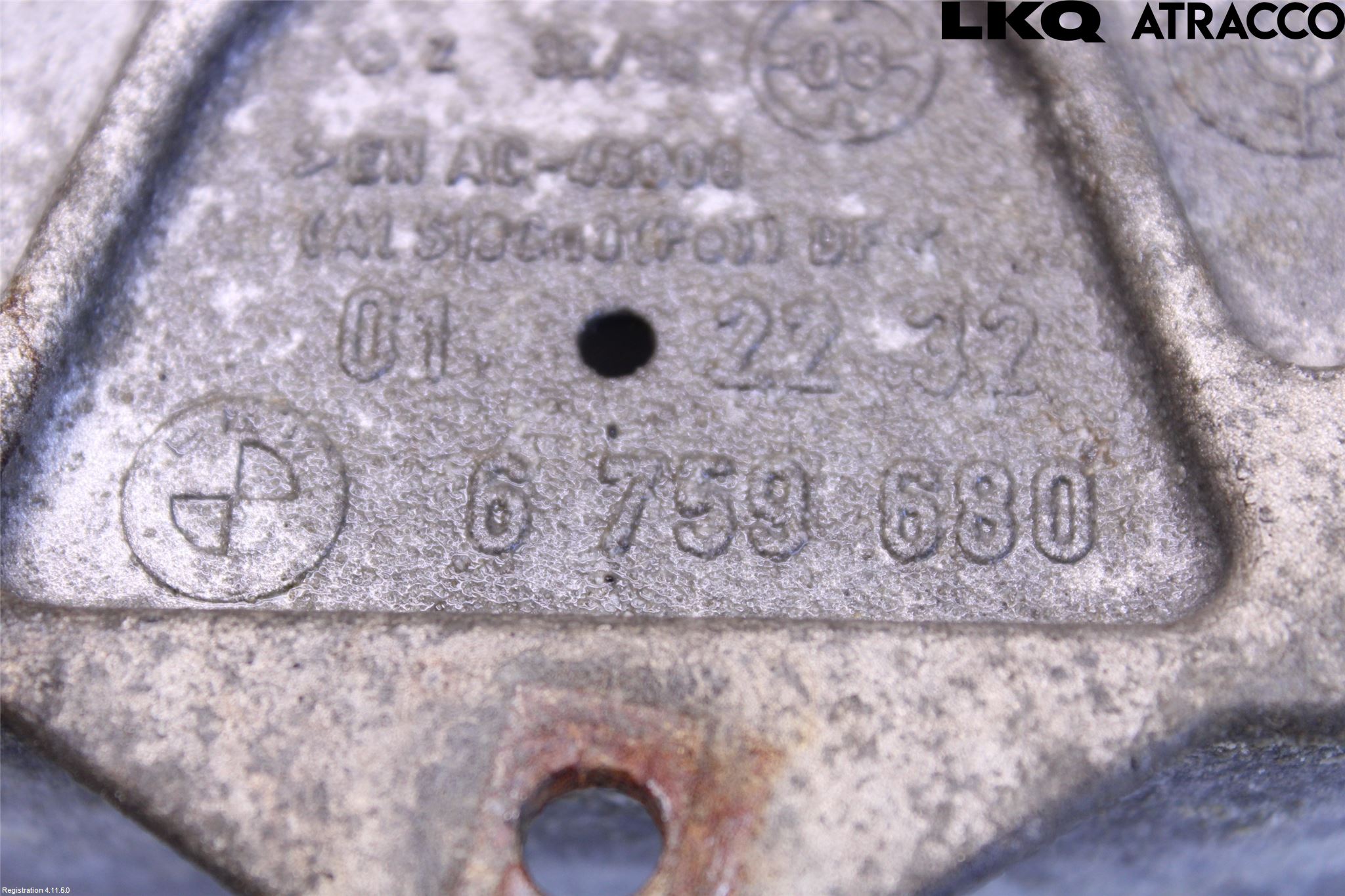 BMW 7 E65/66    00-08 Gearkasse Feste Stål-Alu