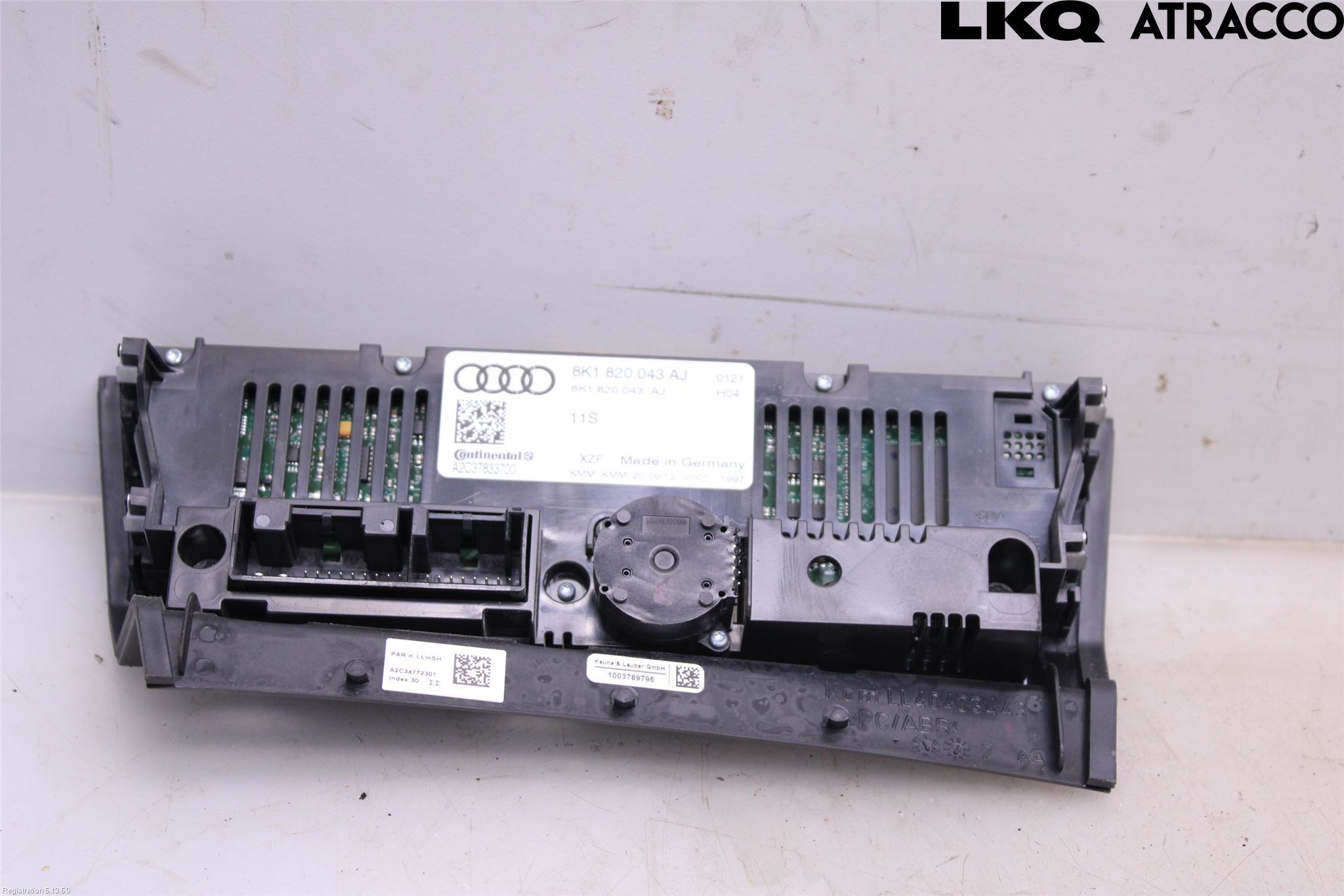Audi A4 12-15 Varme Ac Betjening-Display
