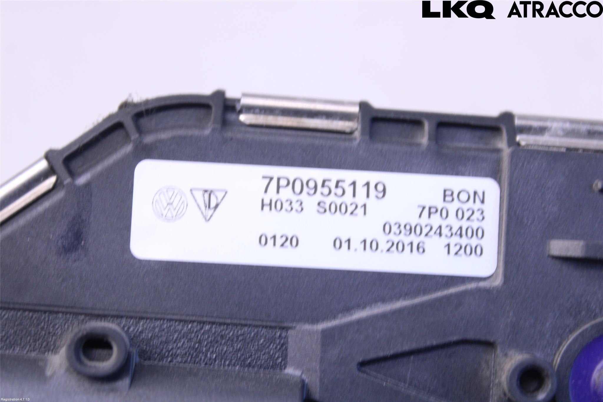 Volkswagen VW TOUAREG 7P 11-18 Viskermotor Frontrute