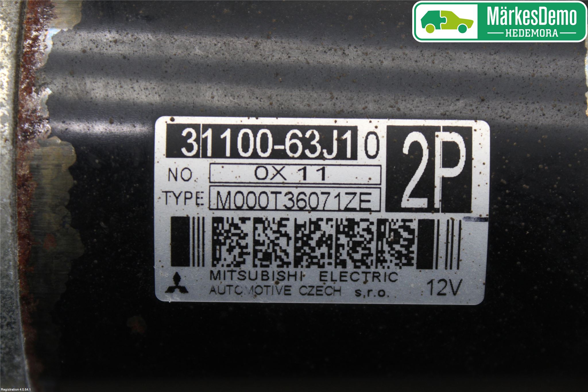 Suzuki SX4 10-13 Startmotor