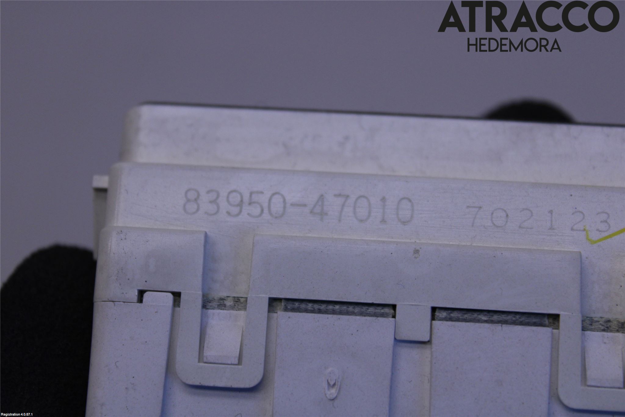 Toyota PRIUS NWH20 04-08 Bryter Airbag Passasjerside