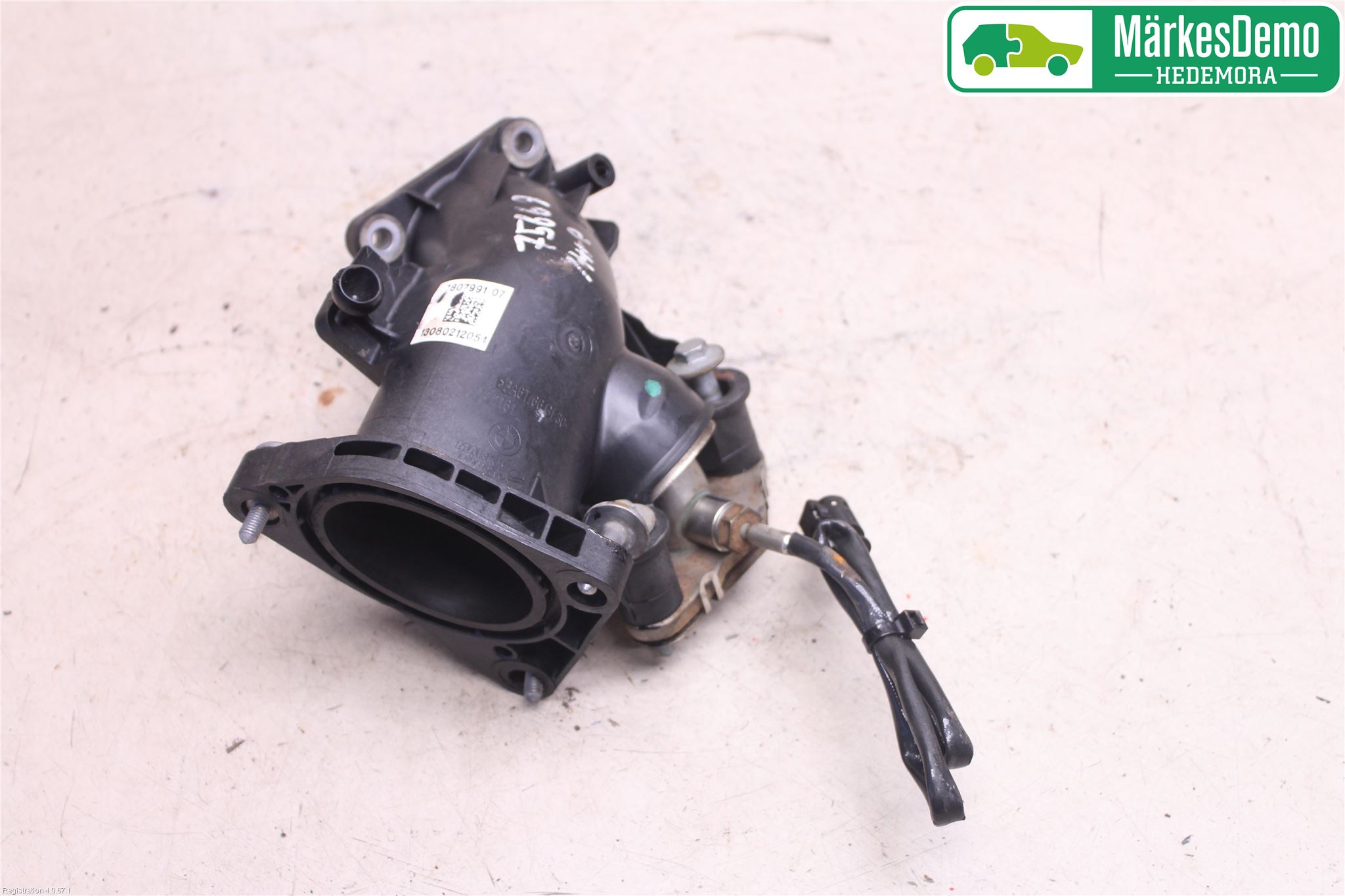 BMW 3 F30/F31/F80 12-19 Intercooler Rør-Slange