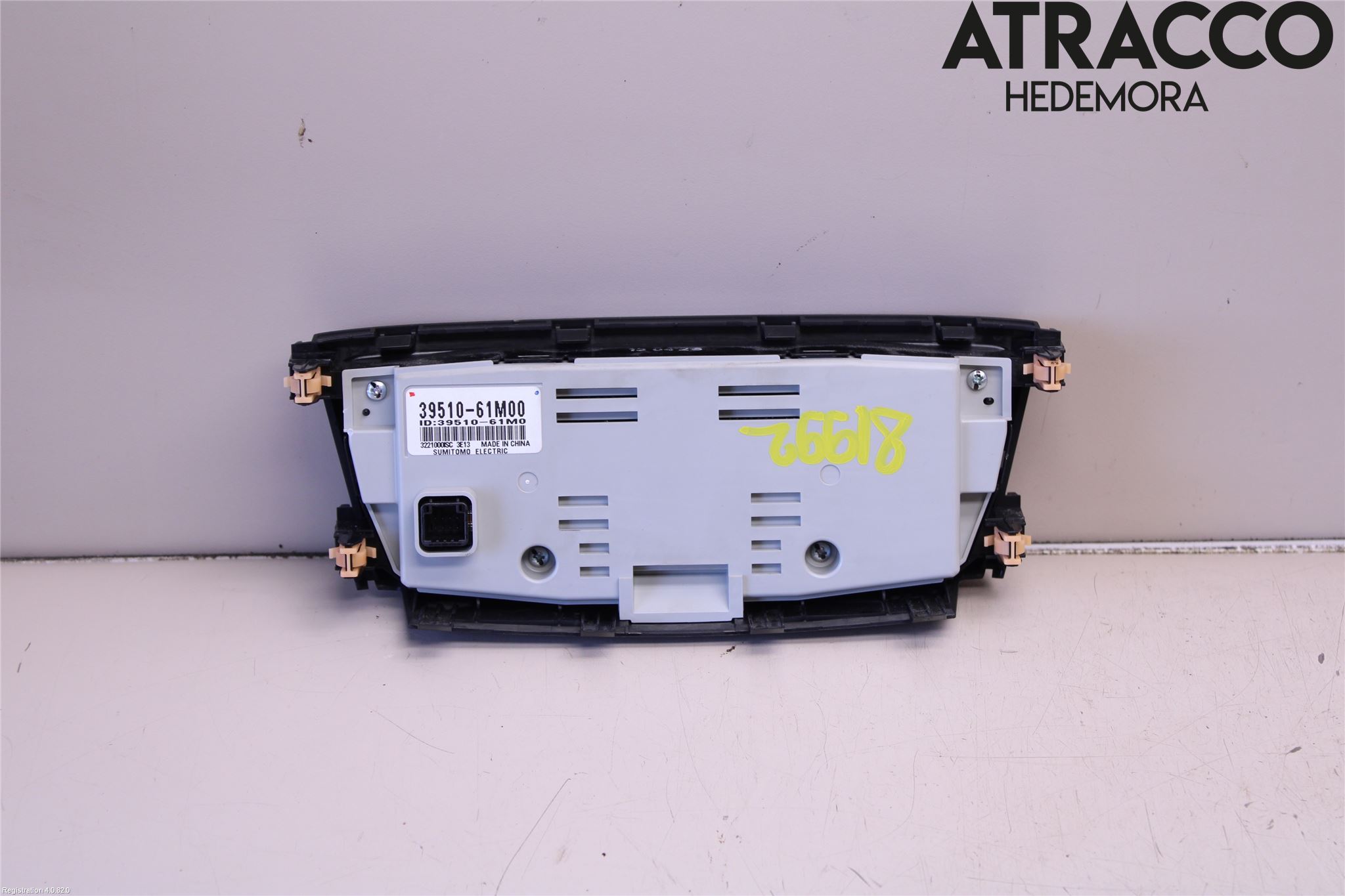 Suzuki SX4 S-CROSS 14-21 Varme Ac Betjening-Display
