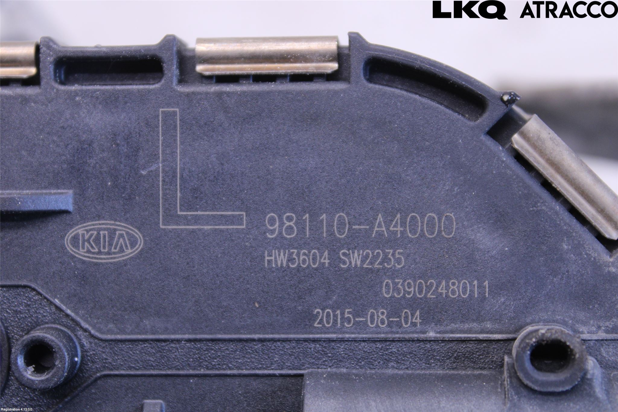 Kia CARENS III 13-19 Viskermotor Frontrute