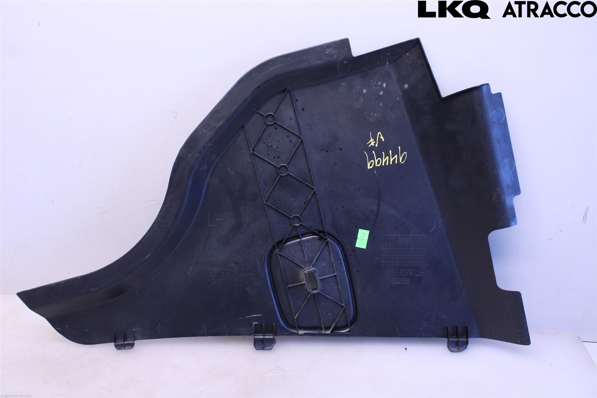 Mercedes-Benz MB ML/GLE-KLASS (W166) 12-18 Visker Deksel-Grill-Under Frr