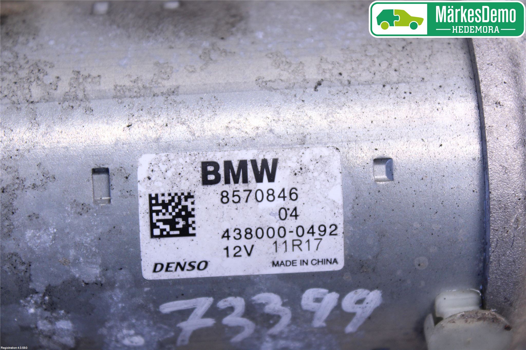 BMW 5 F10/F11/F18 09-17 Startmotor Diesel