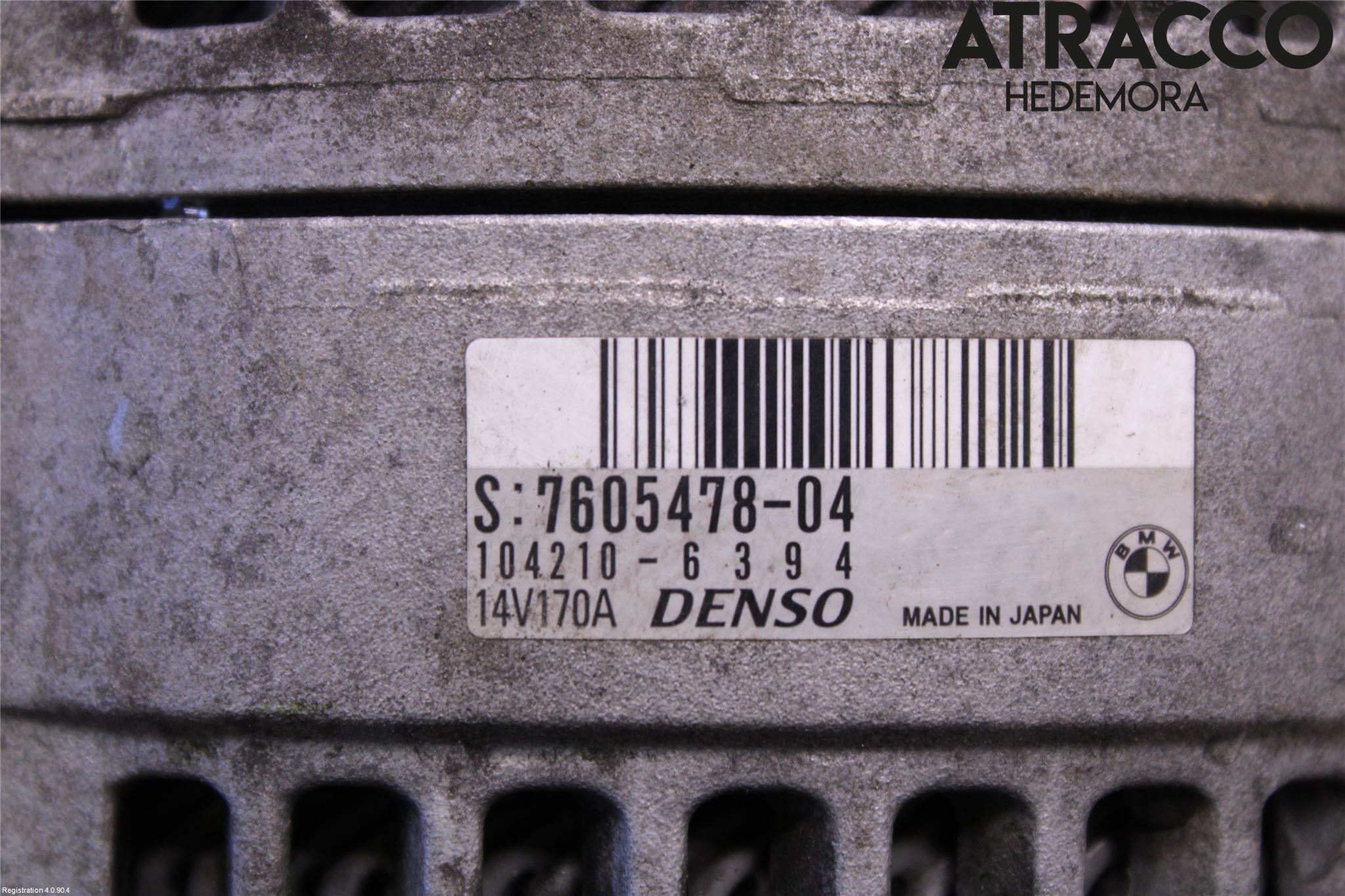 BMW 3 F30/F31/F80 12-19 Dynamo