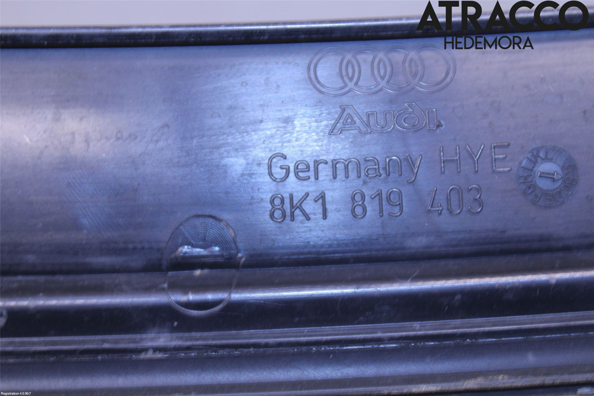 Audi A4 12-15 Visker Deksel-Grill-Under Frr