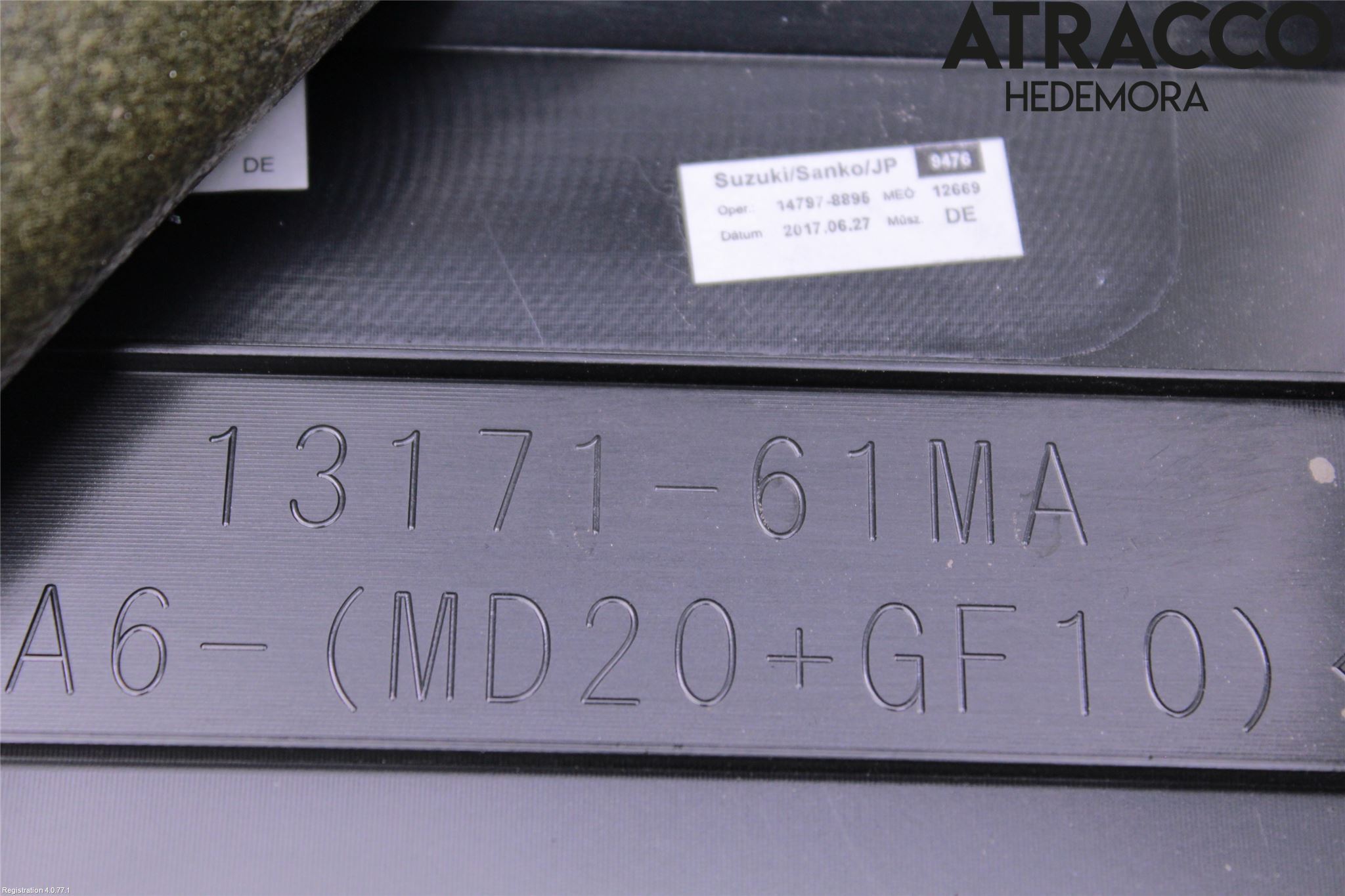 Suzuki VITARA 15- Motor Deksel Over Motor