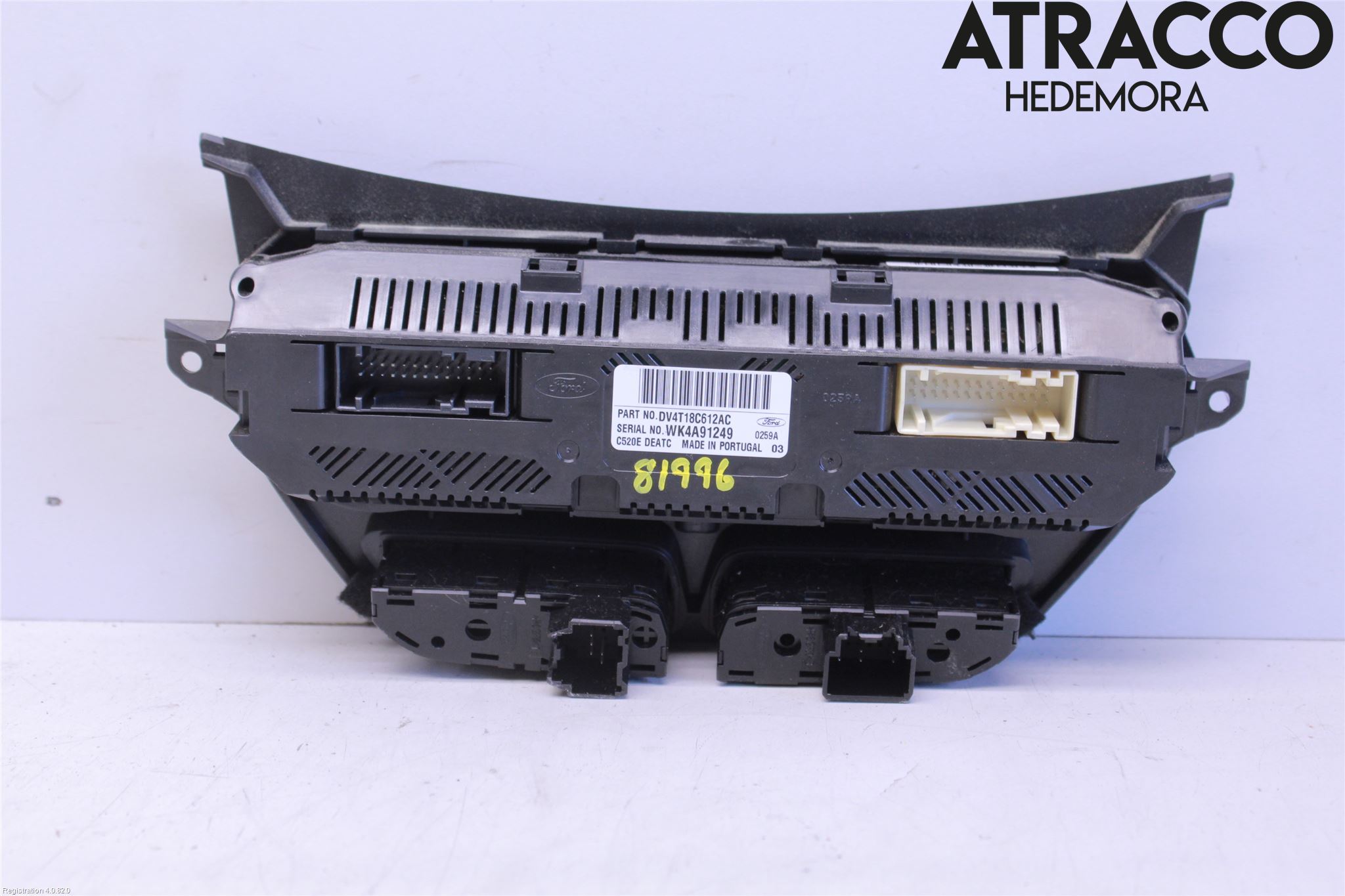 Ford KUGA 13-16 Varme Ac Betjening-Display