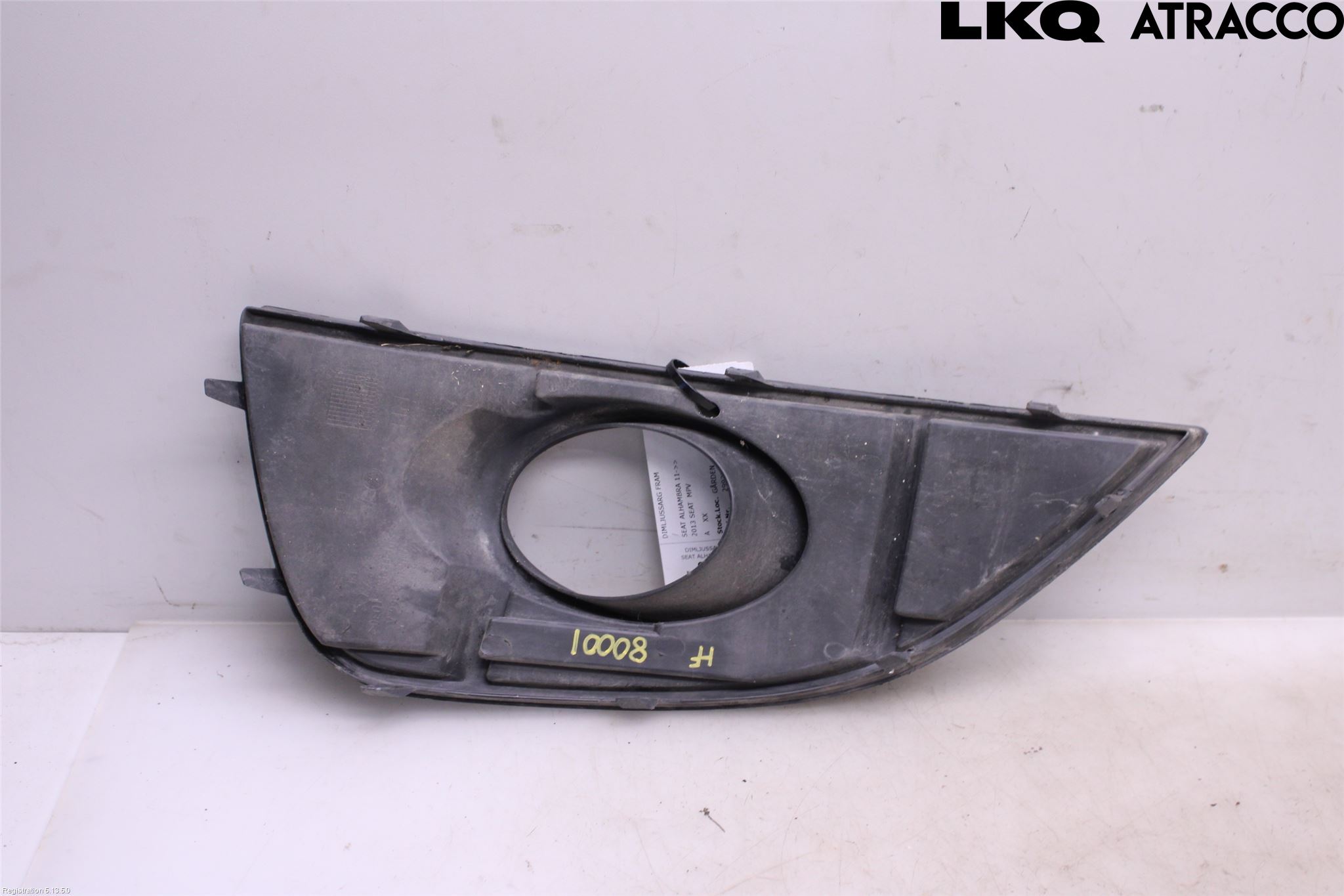 Seat ALHAMBRA 11- Frontlykt Kurve-Tåkelys Ramme
