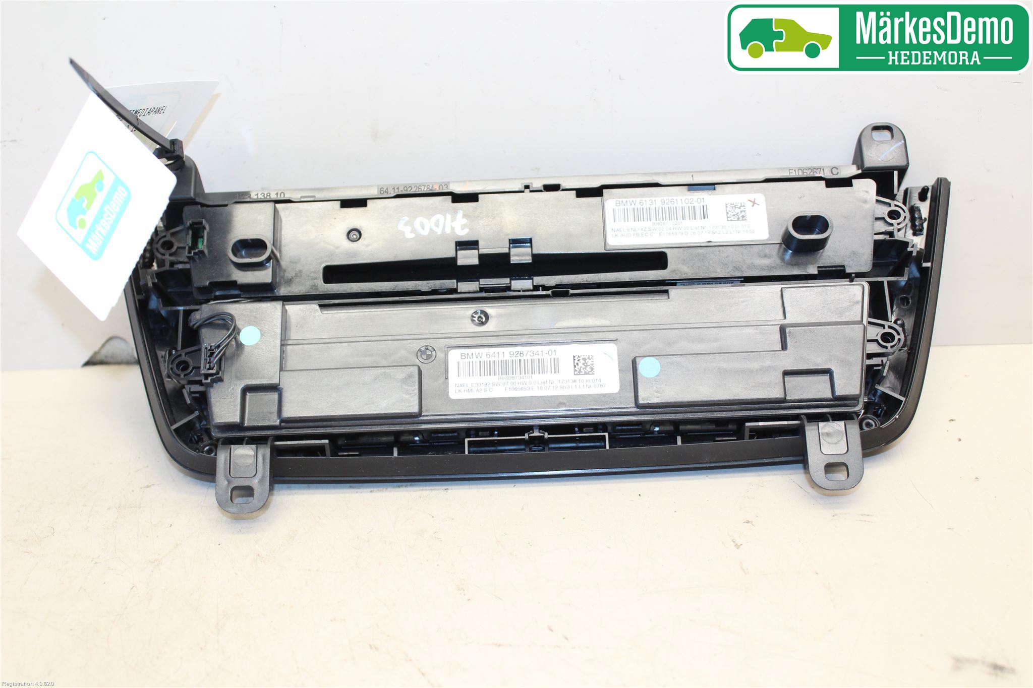 BMW 3 F30/F31/F80 12-19 Stereo Radio Med Cd