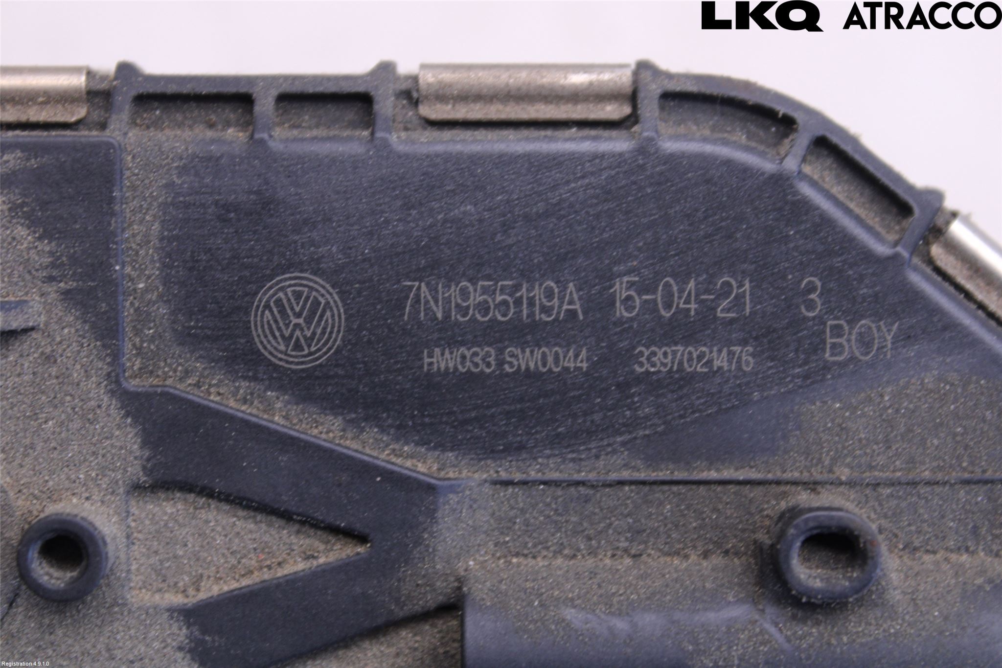 Volkswagen VW SHARAN 11- Viskermotor Frontrute