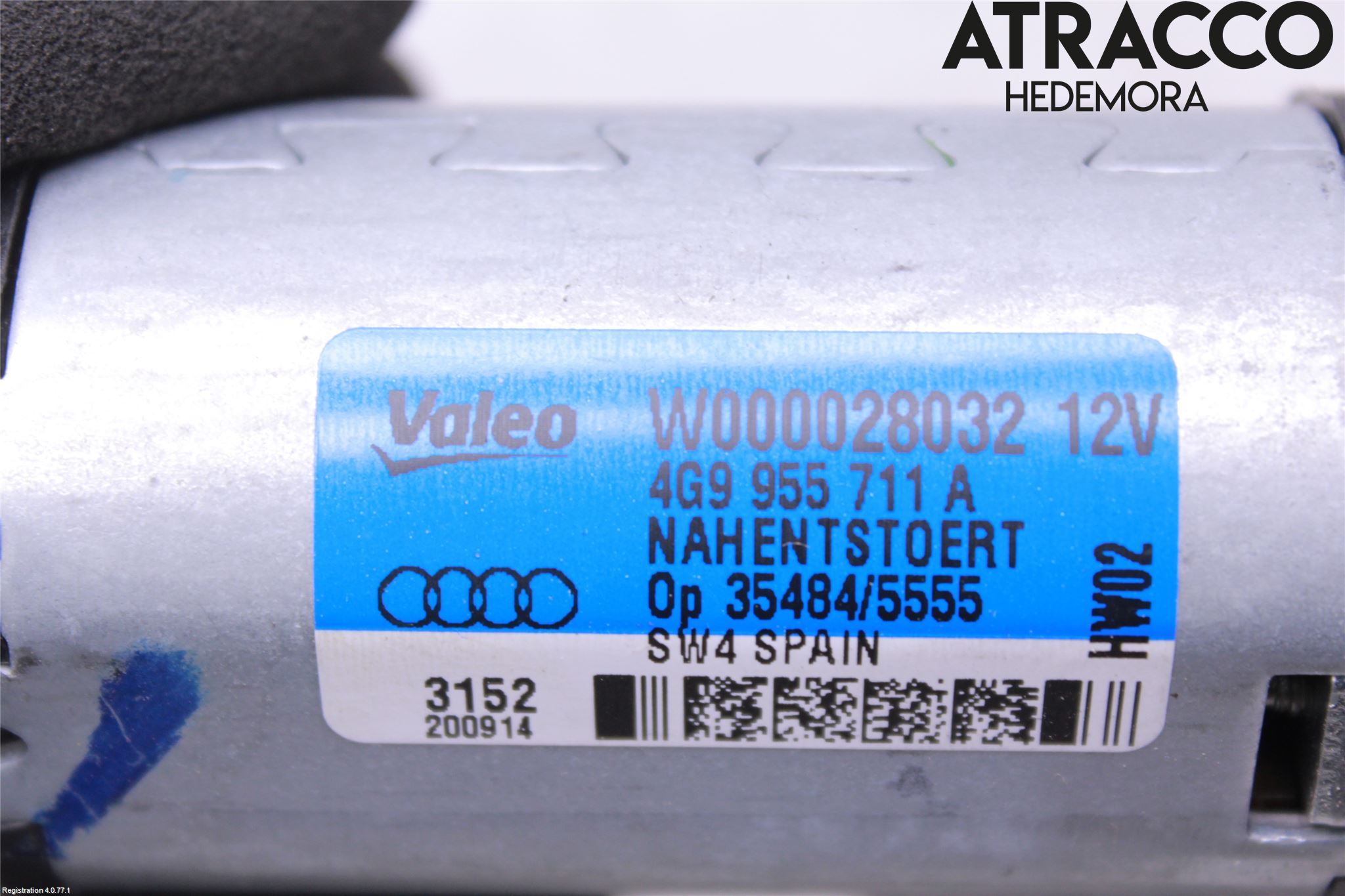 Audi A6 ALLROAD 12-18 Viskermotor Bakluke