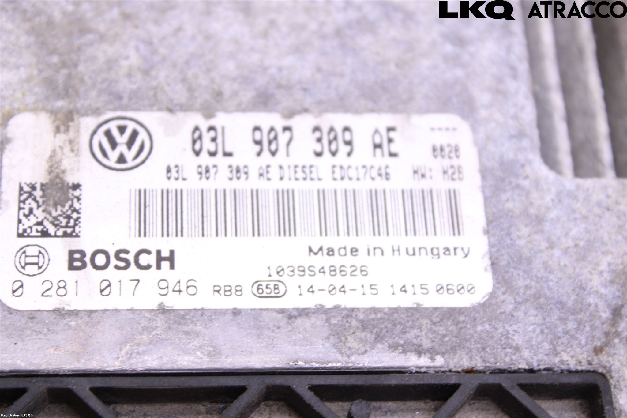 Volkswagen VW PASSAT 11-14 Styreenhet Dieselpumpe