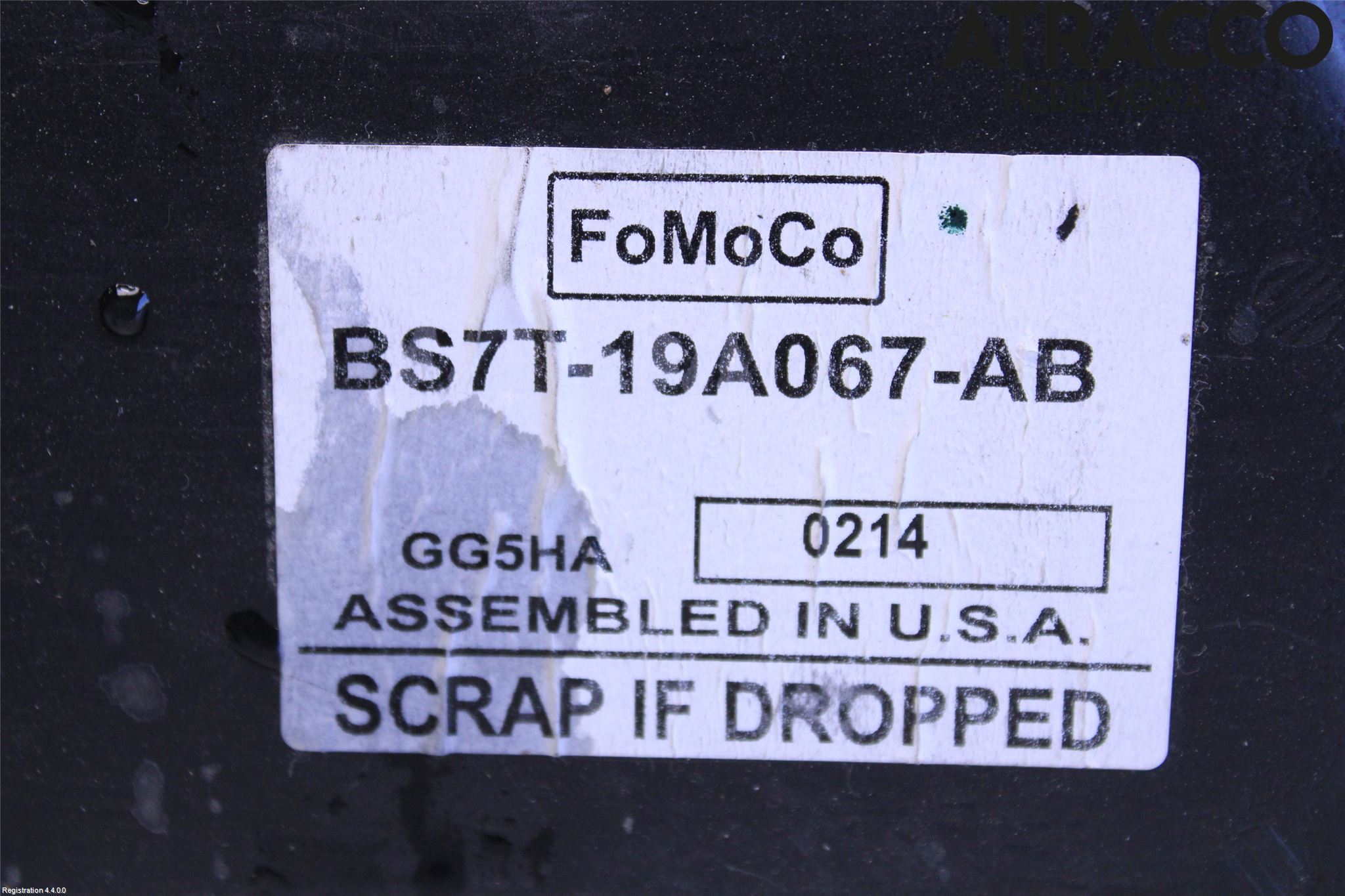 Ford MONDEO 07-15 Innr Høyttaler