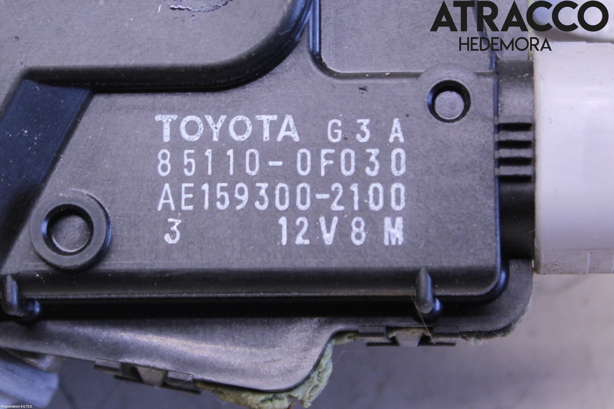 Toyota VERSO 09-18 Viskermotor Frontrute