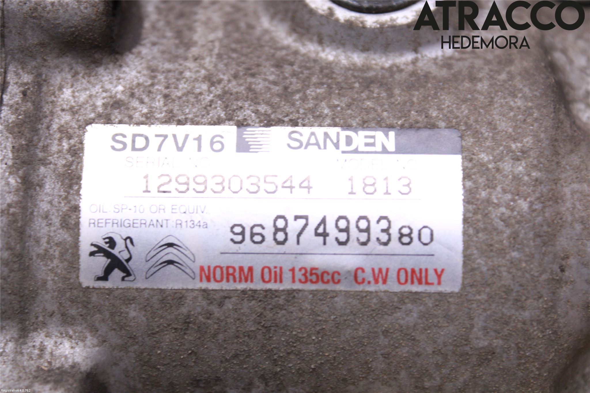 Toyota PROACE I 13-16 Varme Ac Kompressor