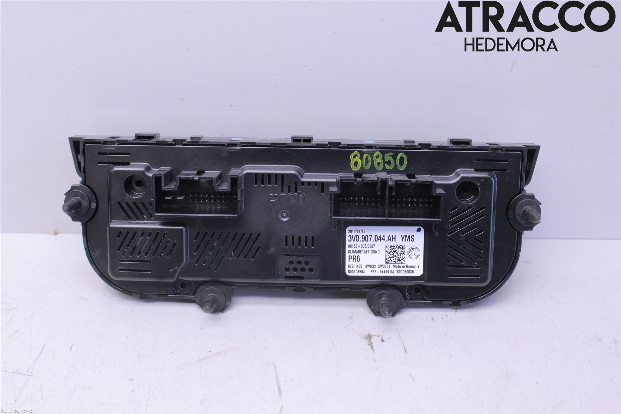 Skoda SUPERB 16-24 Varme Ac Betjening-Display