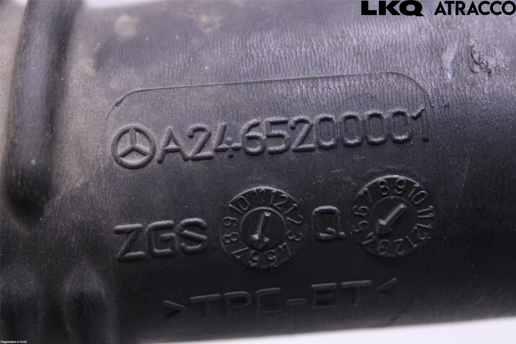 Mercedes-Benz MB A-KLASS (W176) 13-18 Intercooler Rør-Slange