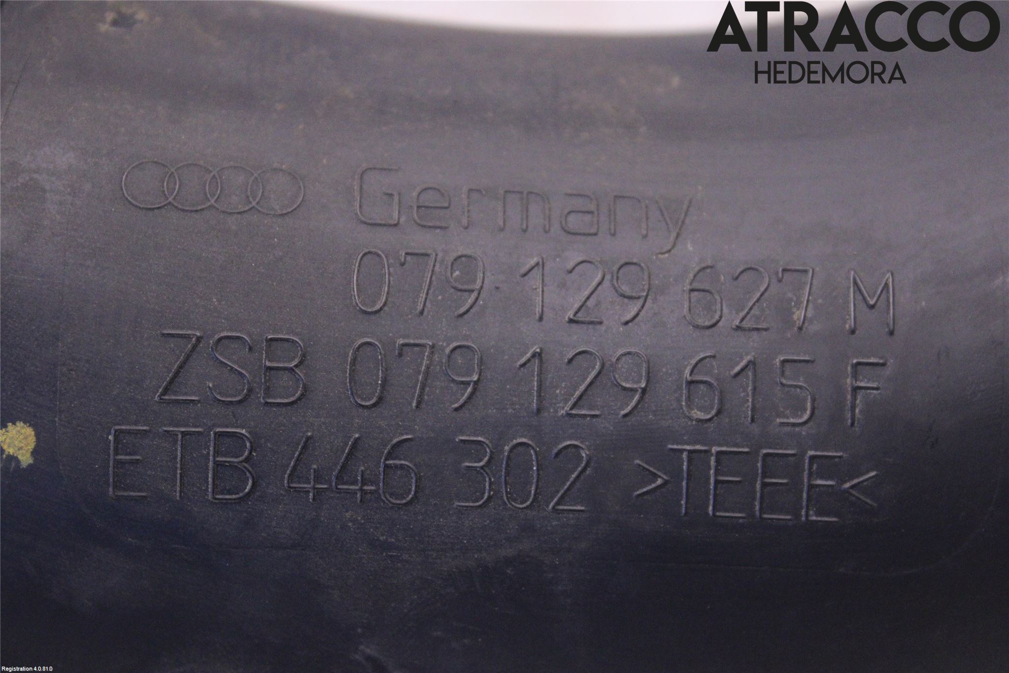 Audi A5 07-16 Inns Gummibelg - Slange